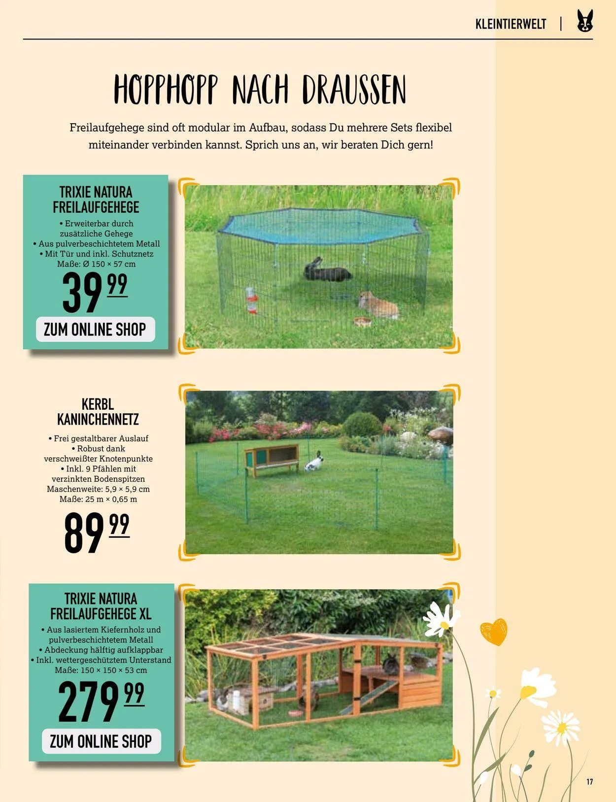 Kölle Zoo Aktueller Prospekt von 2. April bis 16. April 2025 - Prospekt seite 17