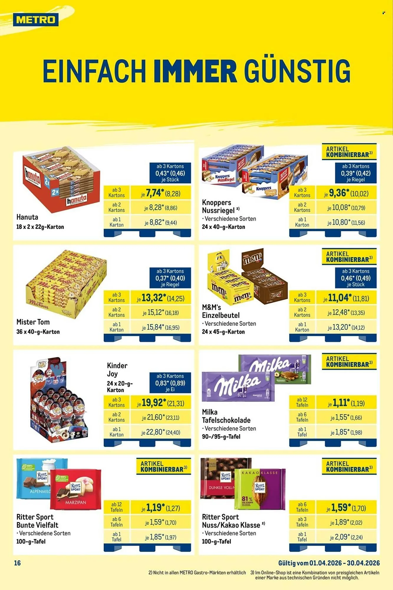 METRO Prospekt von 1. April bis 30. April 2026 - Prospekt seite 17