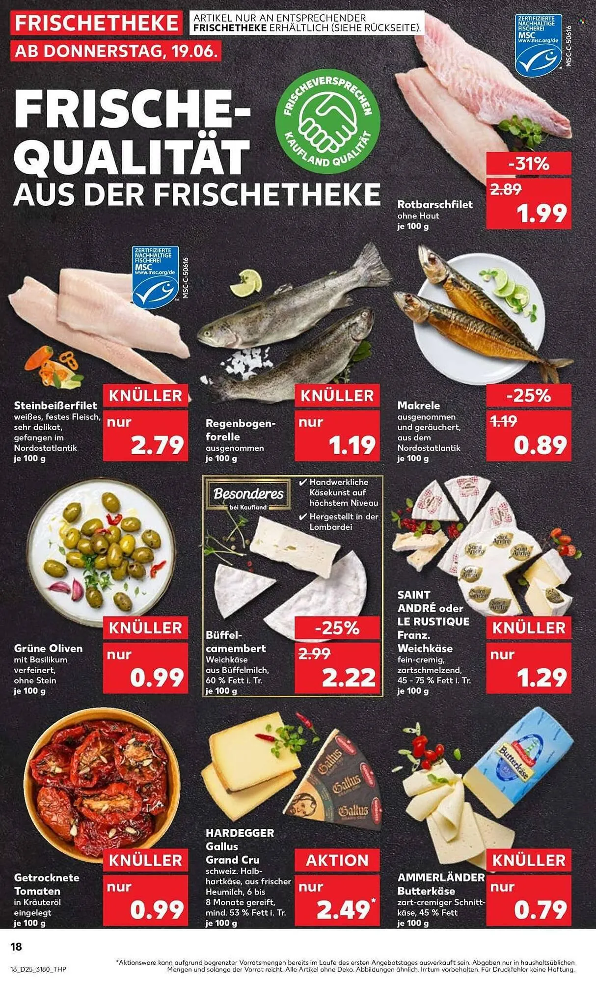 Kaufland Prospekt von 19. Juni bis 25. Juni 2025 - Prospekt seite 18