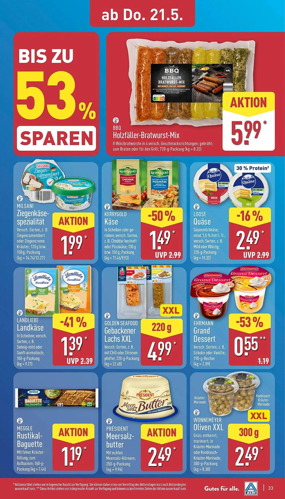 Aldi Nord Prospekt von 18. Mai bis 23. Mai 2026 - Prospekt seite 33