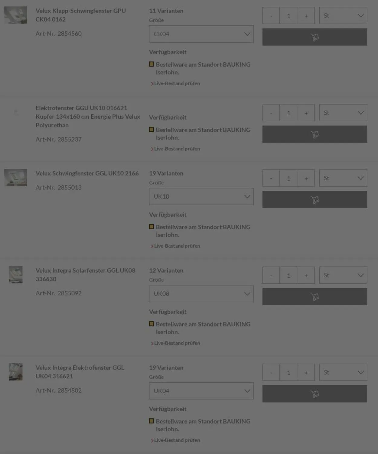Bauking von 7. Juli bis 16. Juli 2025 - Prospekt seite 19