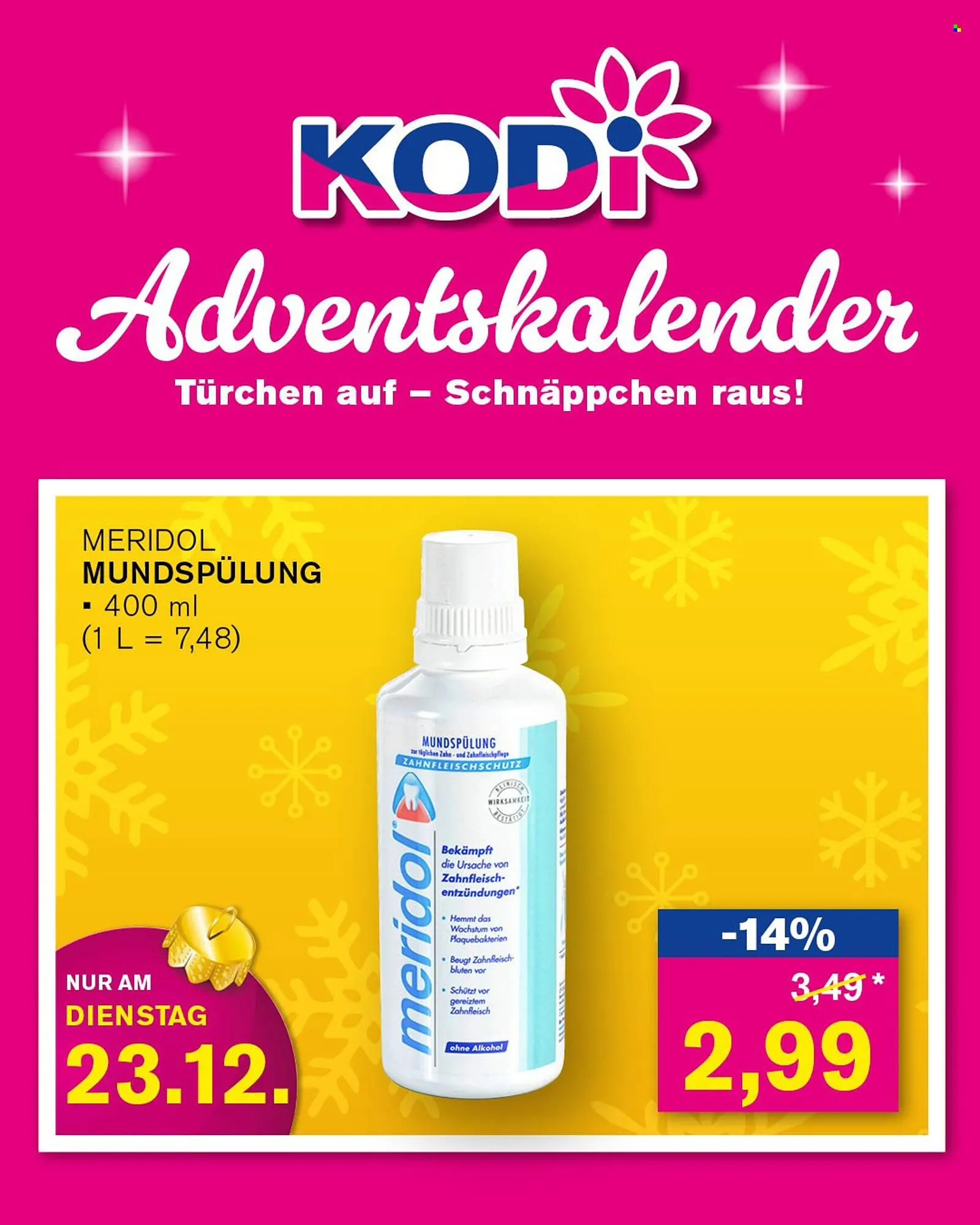 KODi Prospekt von 22. Dezember bis 24. Dezember 2025 - Prospekt seite 2