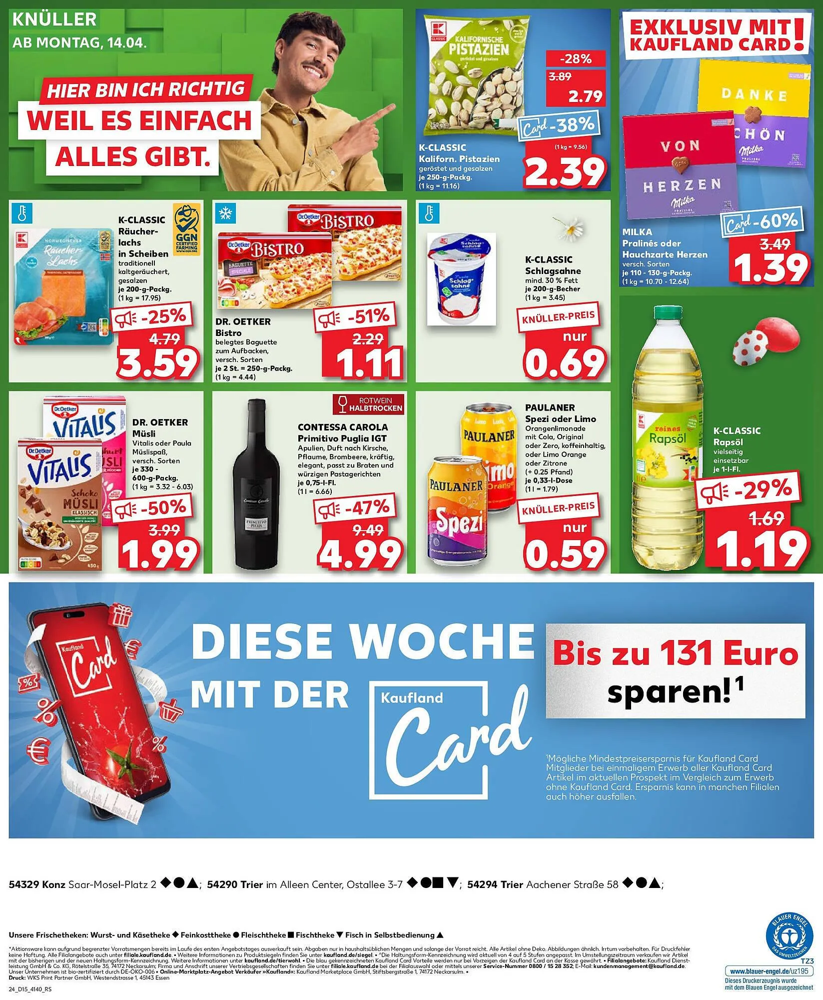 Kaufland Prospekt von 13. April bis 16. April 2025 - Prospekt seite 15