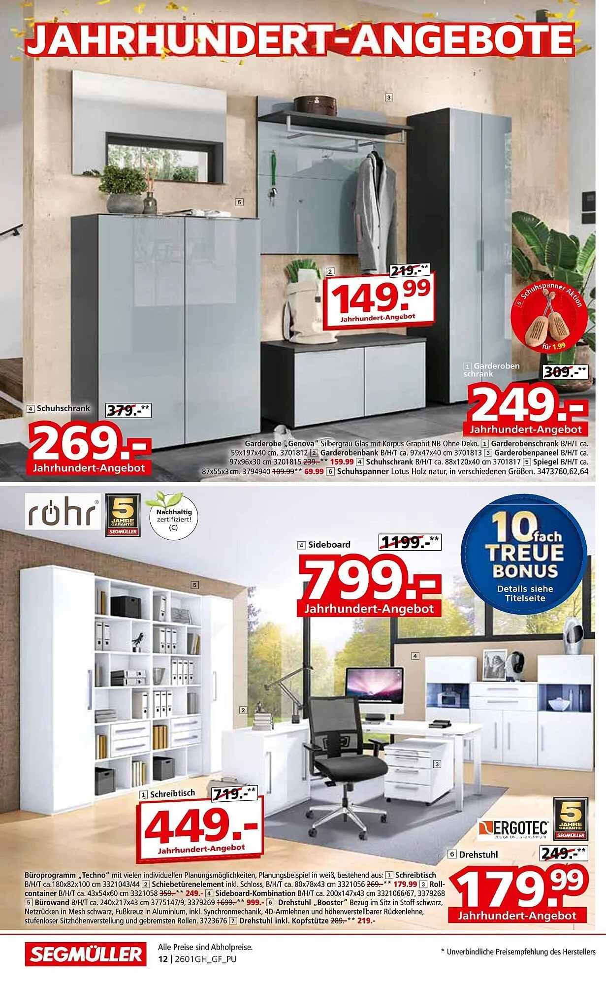 Segmüller Prospekt von 24. Dezember bis 10. Januar 2026 - Prospekt seite 22