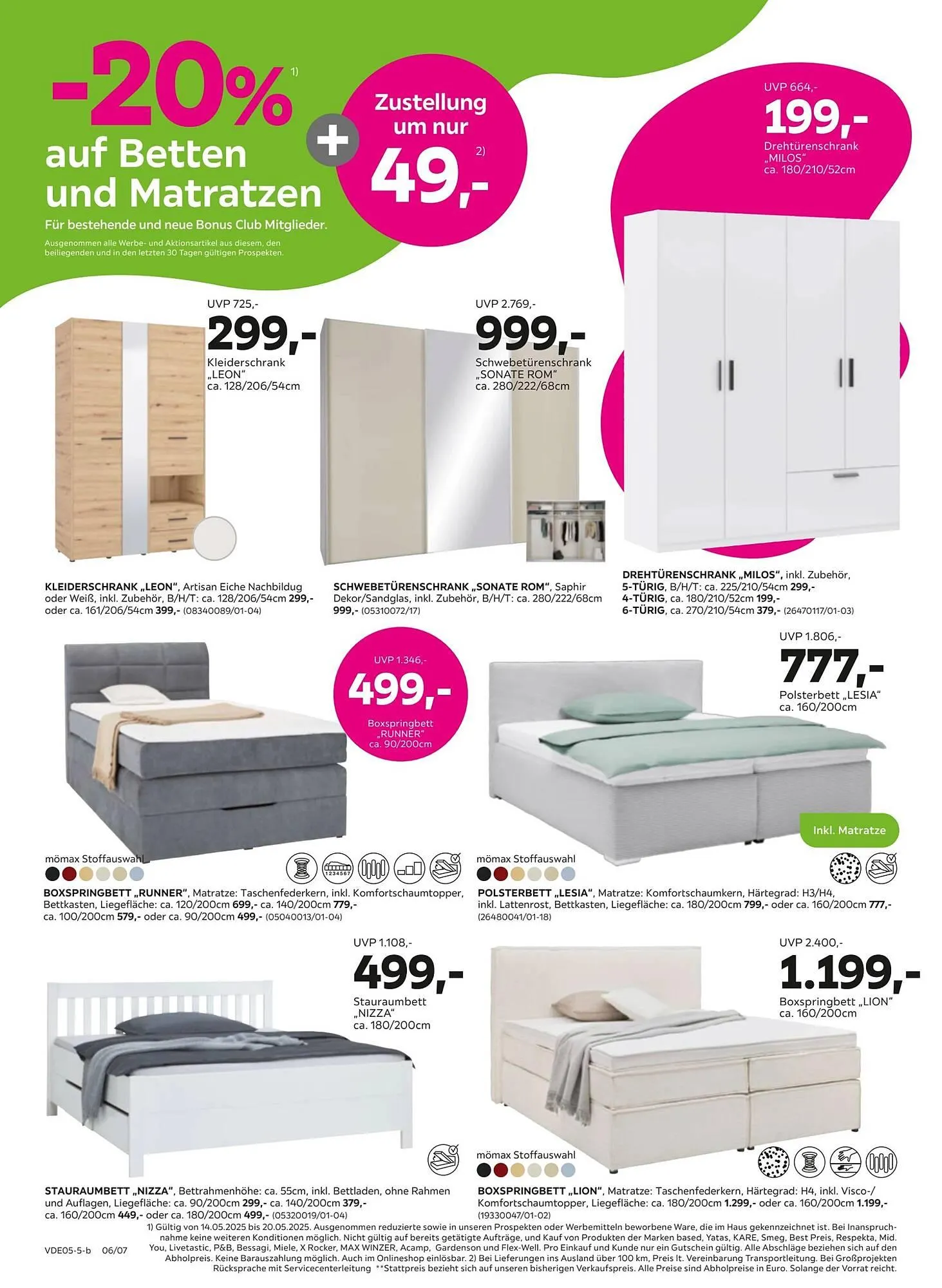 Mömax Prospekt von 12. Mai bis 21. Mai 2025 - Prospekt seite 6