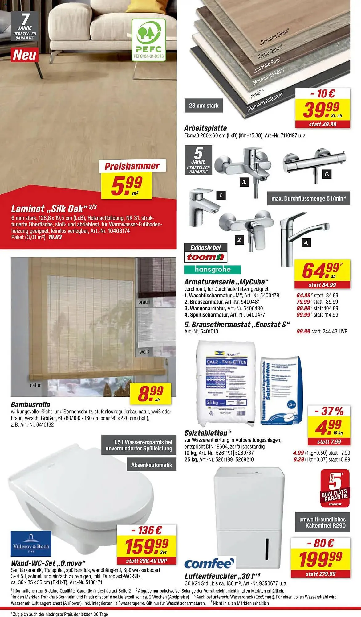 Toom Baumarkt Prospekt von 2. Mai bis 8. Mai 2026 - Prospekt seite 22