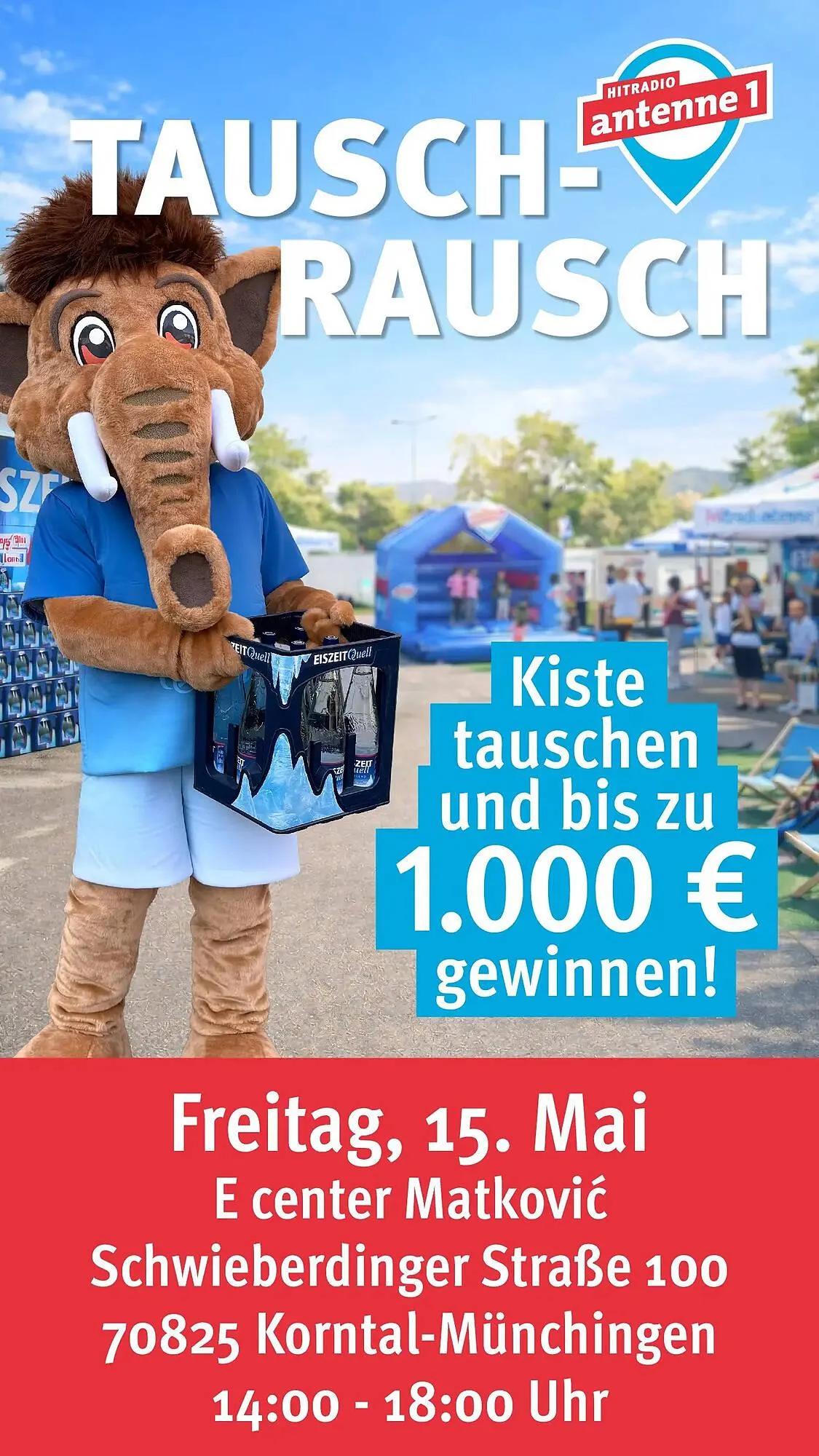 EiszeitQuell Tauschrausch von 9. Mai bis 15. Mai 2026 - Prospekt seite 1