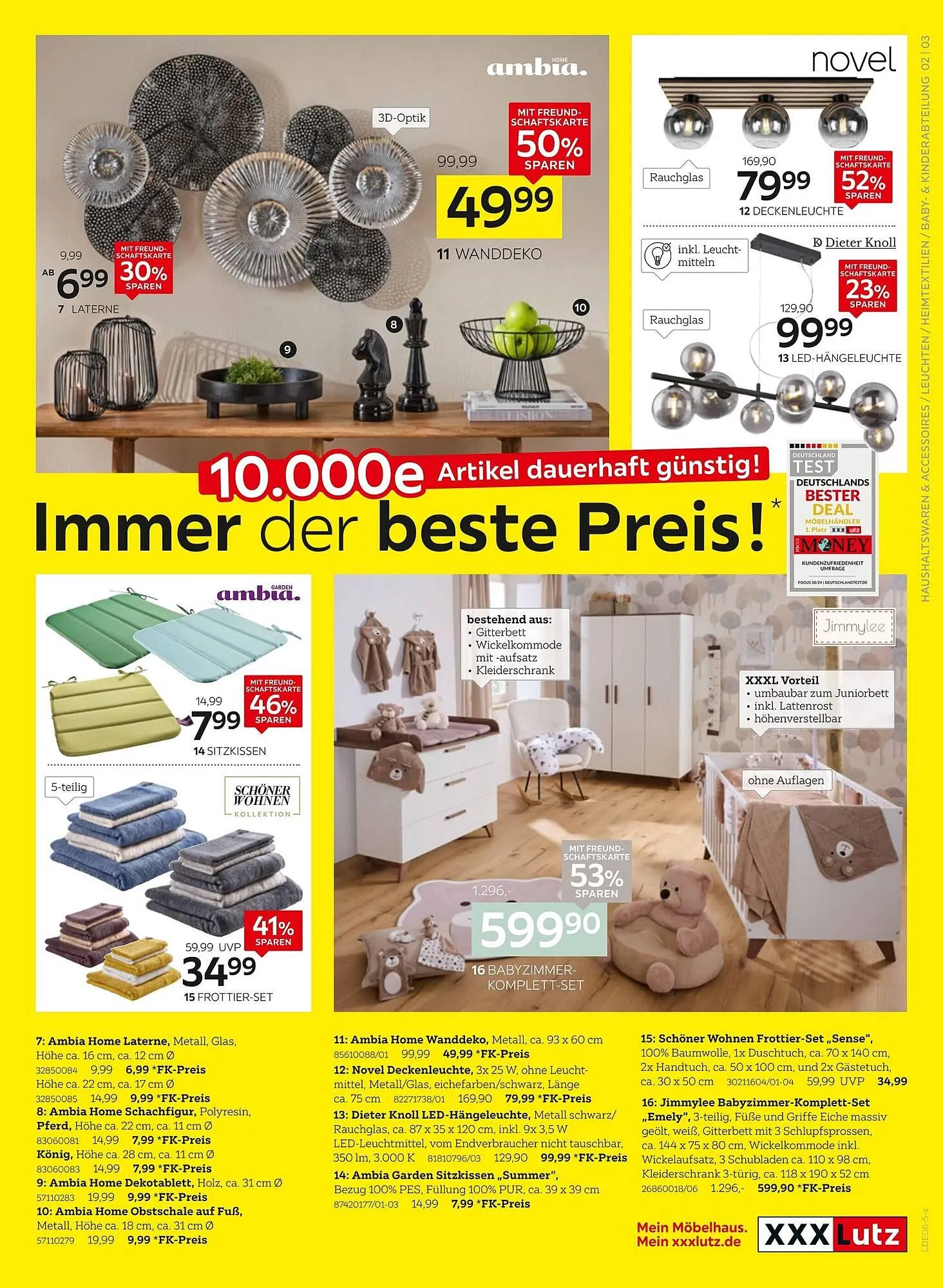 XXXLutz Prospekt von 16. Juni bis 22. Juni 2025 - Prospekt seite 3