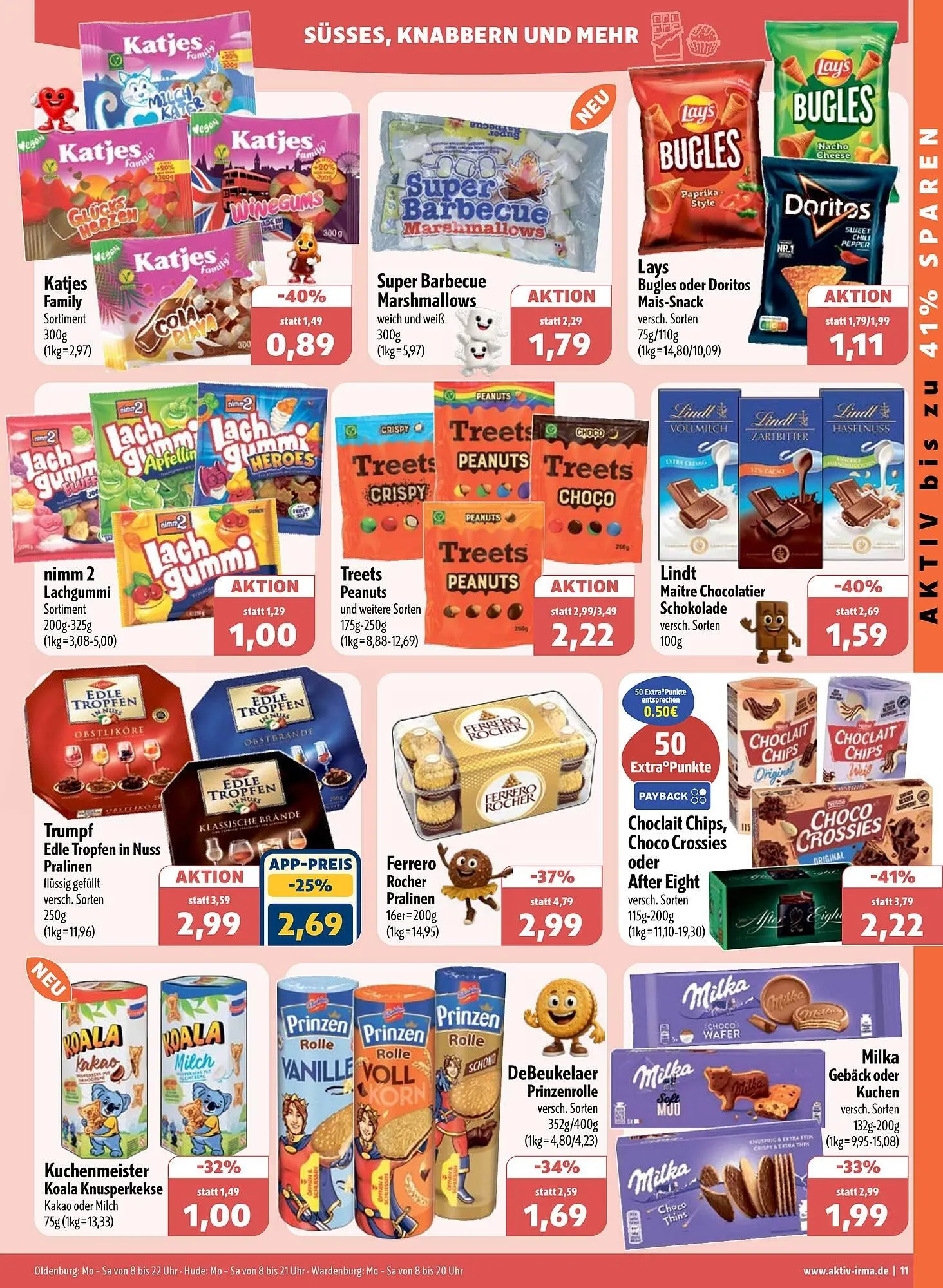 Aktiv Irma Prospekt von 20. April bis 25. April 2026 - Prospekt seite 11