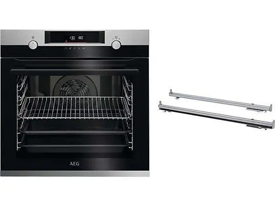 AEG BPC53501, Backofen (Einbaugerät, 72 l, 596 mm breit), Serie 6000 mit SurroundCook