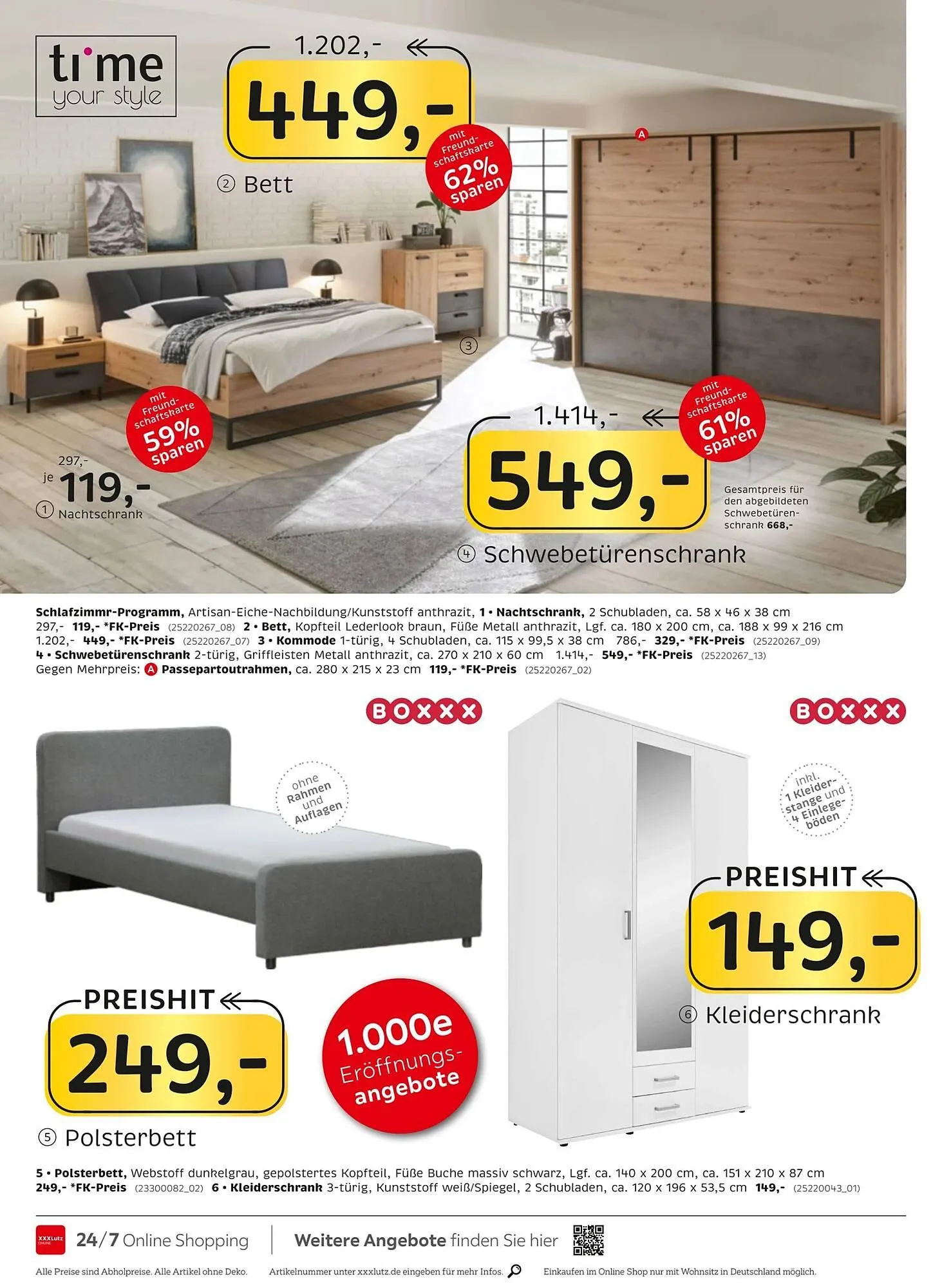 XXXLutz Prospekt von 6. April bis 13. April 2026 - Prospekt seite 18