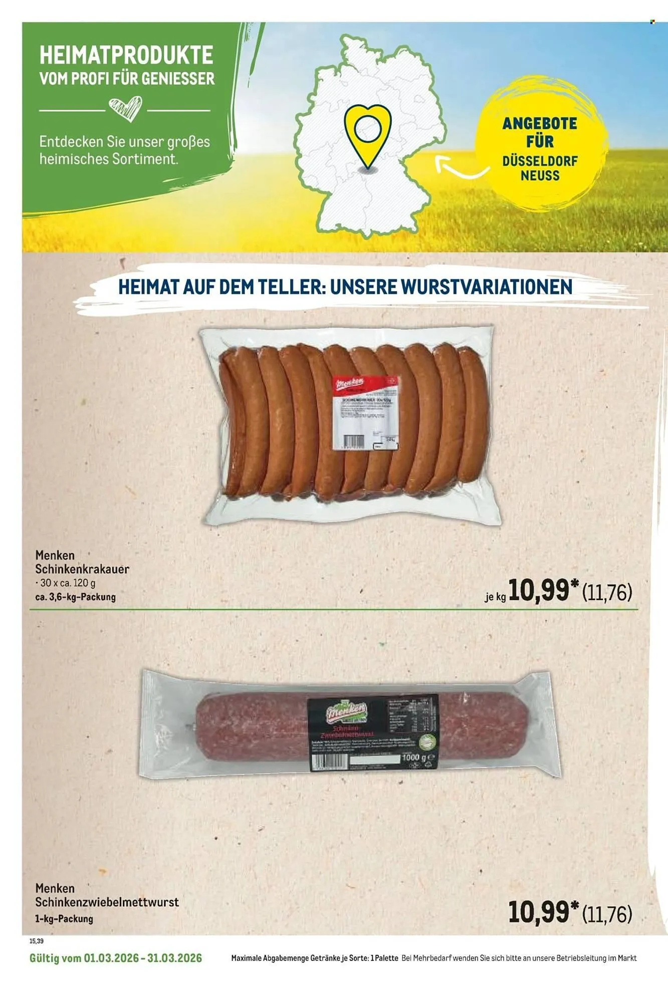 METRO Prospekt von 1. März bis 31. März 2026 - Prospekt seite 70