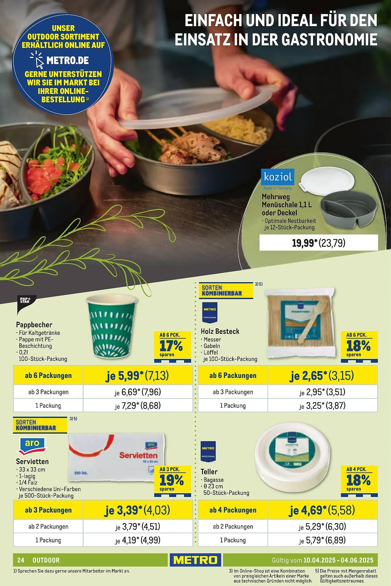 METRO Prospekt von 10. April bis 6. Juni 2025 - Prospekt seite 24