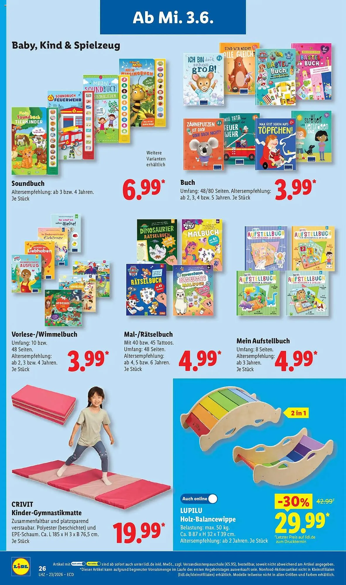 Lidl Prospekt von 1. Juni bis 6. Juni 2026 - Prospekt seite 20