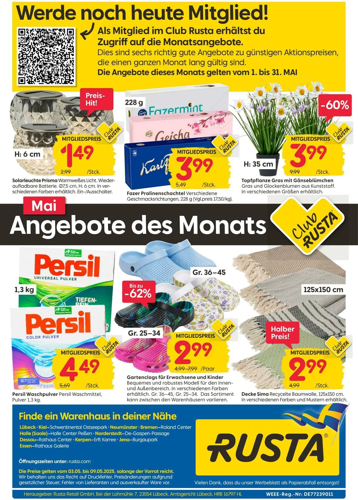 Rusta von 5. Mai bis 19. Mai 2025 - Prospekt seite 20