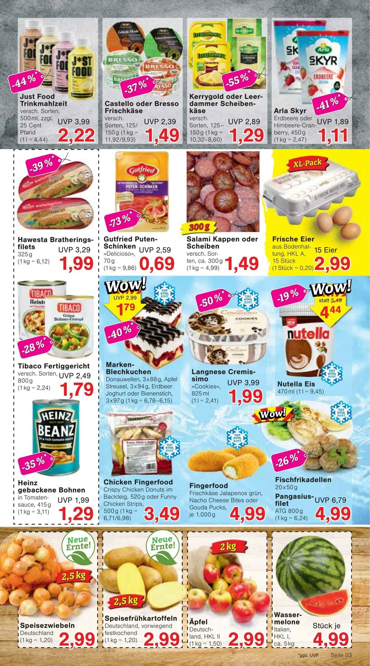 Wiglo Wunderland Aktueller Prospekt von 28. Juli bis 6. August 2025 - Prospekt seite 3