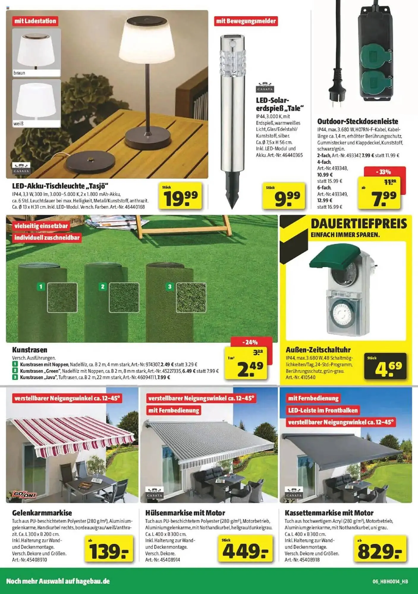 Hagebau Prospekt von 29. März bis 5. April 2025 - Prospekt seite 6