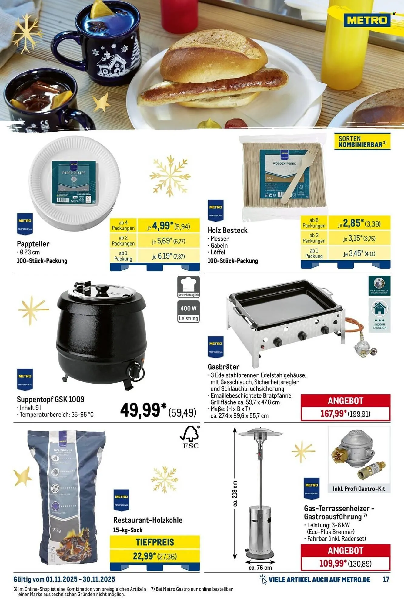 METRO Prospekt von 1. November bis 30. November 2025 - Prospekt seite 17