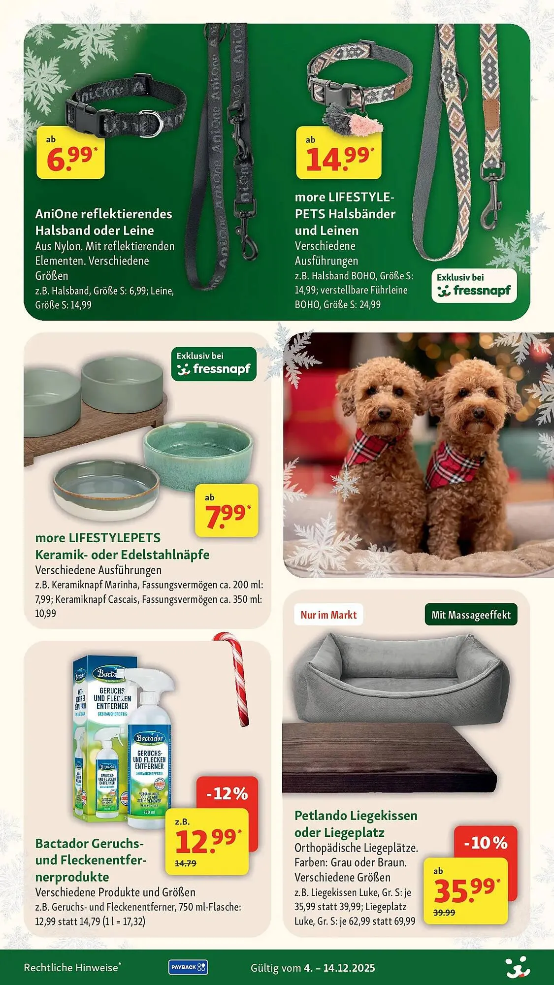 Fressnapf Prospekt von 3. Dezember bis 10. Dezember 2025 - Prospekt seite 7