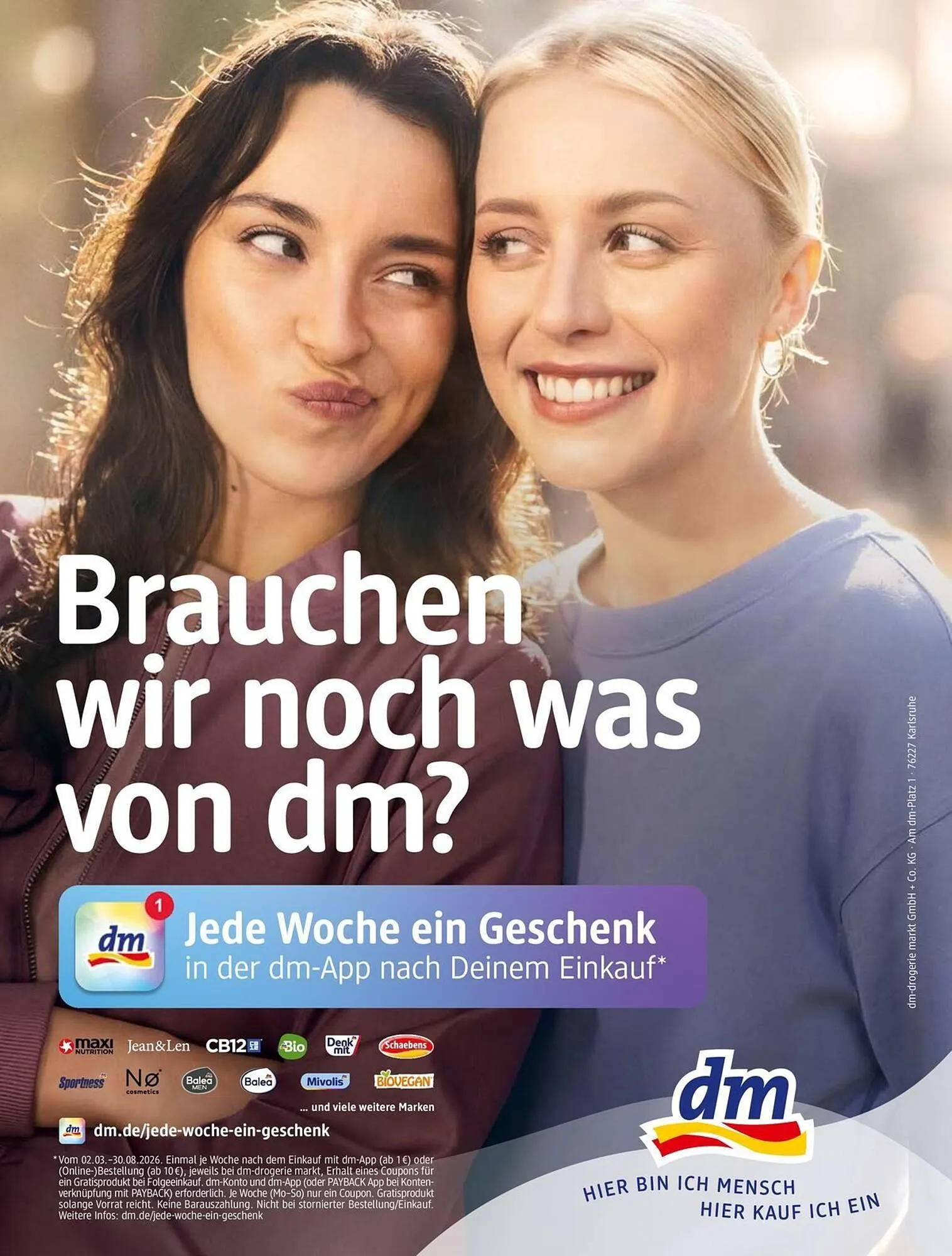 Dm drogerie Magazin von 1. April bis 30. April 2026 - Prospekt seite 108