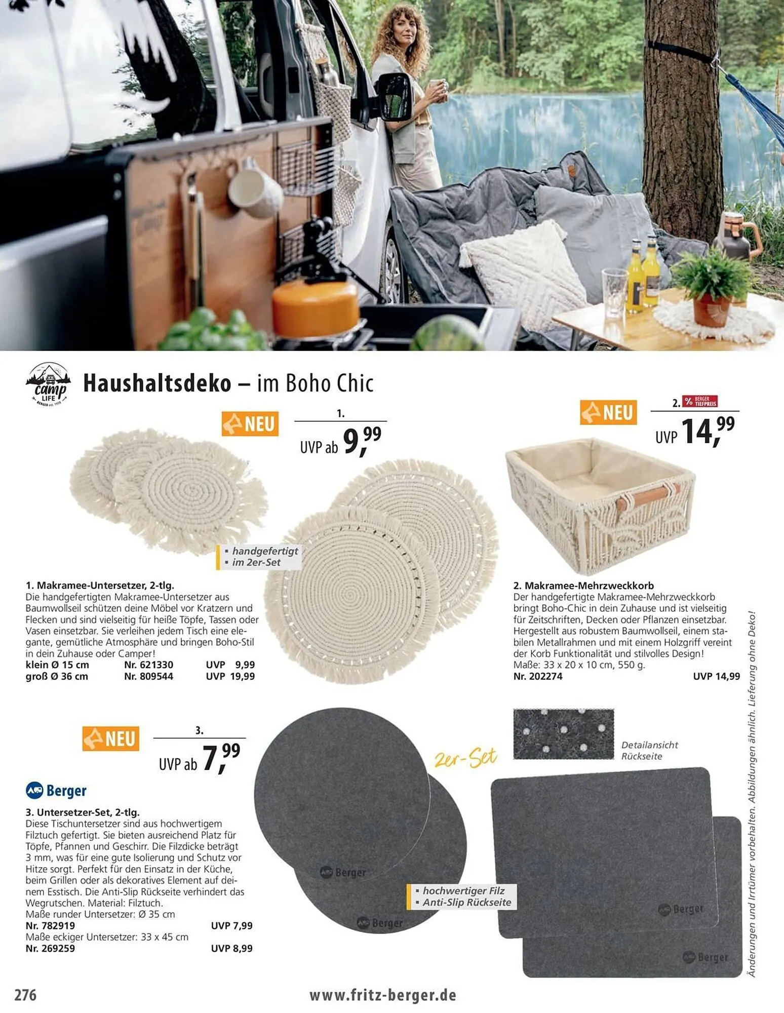 Fritz Berger Prospekt von 27. Mai bis 31. Dezember 2025 - Prospekt seite 276