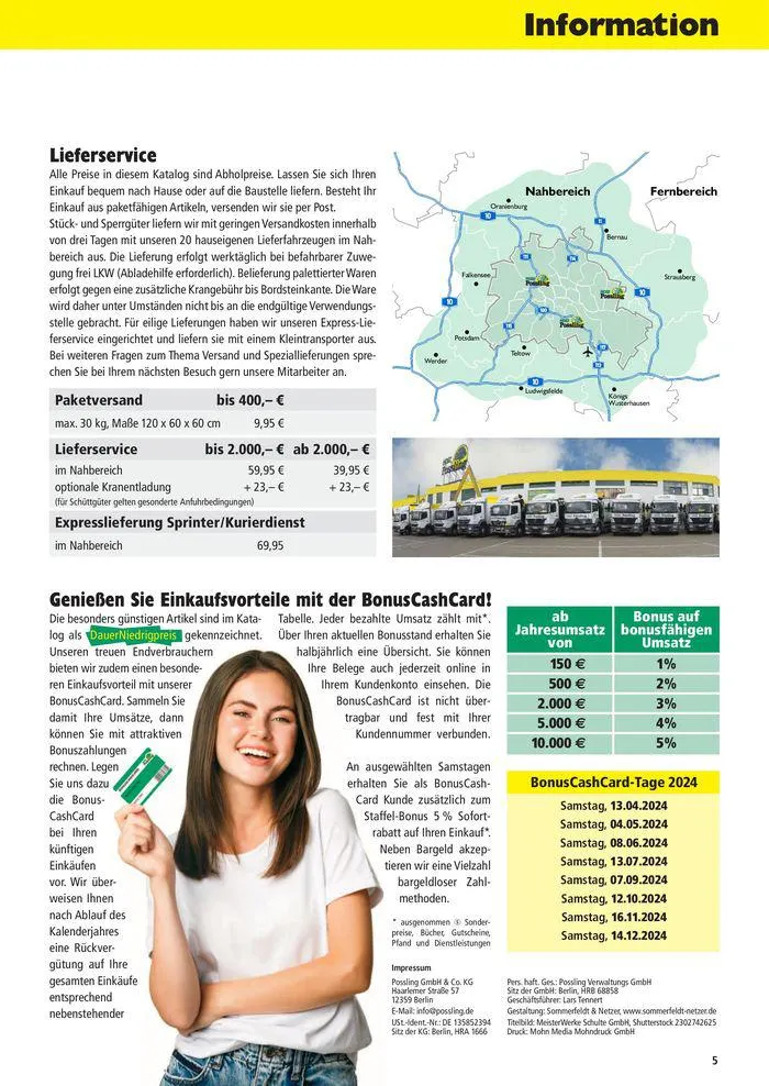 Holz-& Baukatalog 2024/25 von 27. März bis 31. Januar 2025 - Prospekt seite 5