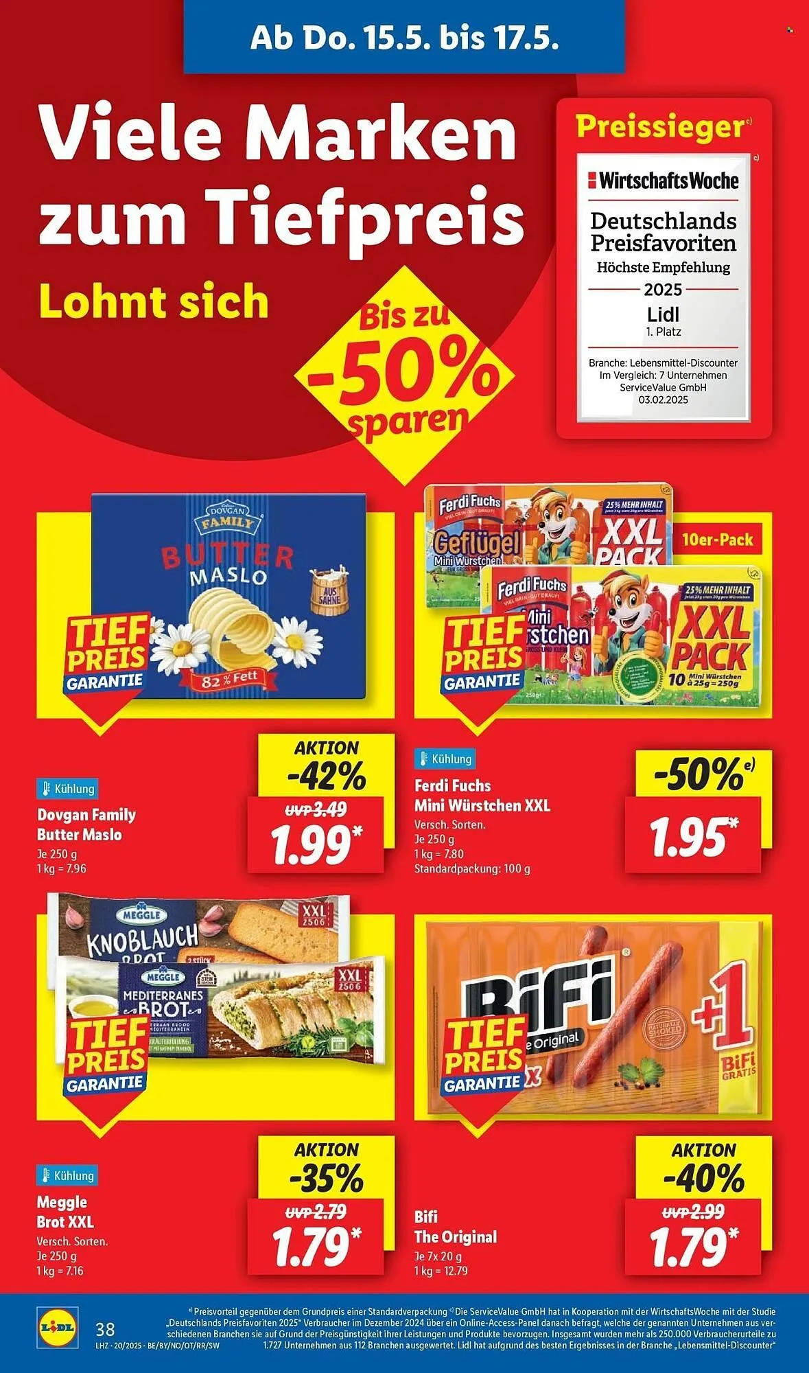 Lidl Prospekt von 12. Mai bis 17. Mai 2025 - Prospekt seite 58