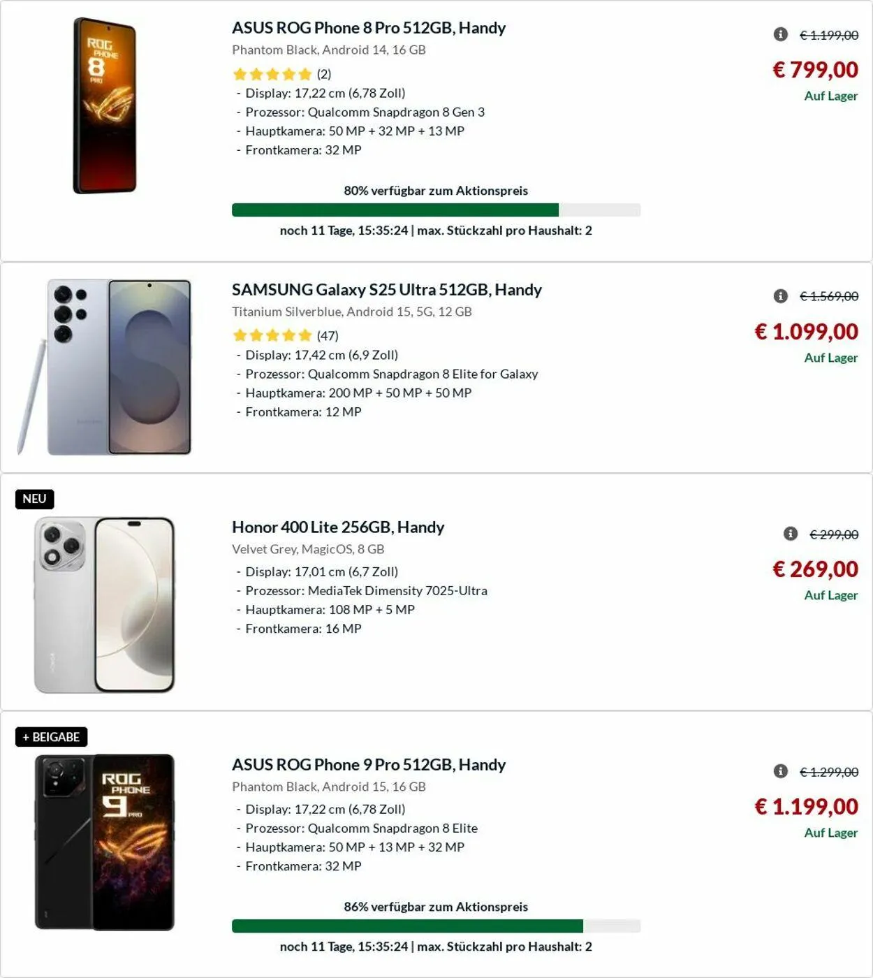 Alternate von 19. Mai bis 28. Mai 2025 - Prospekt seite 93