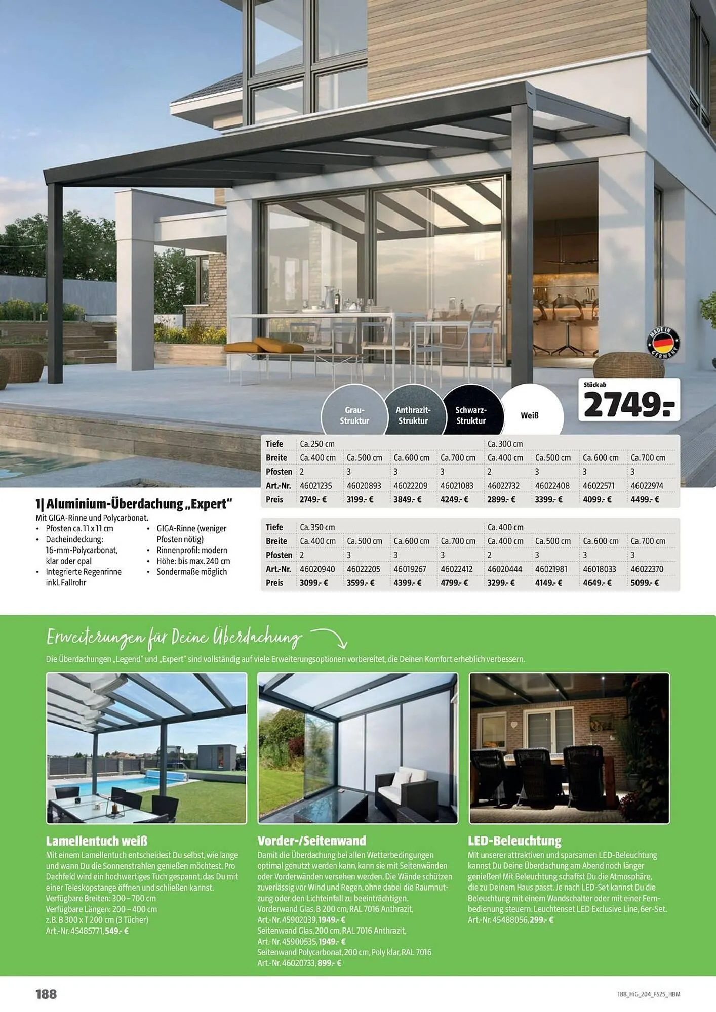 Hagebau Prospekt von 19. September bis 31. Dezember 2025 - Prospekt seite 188