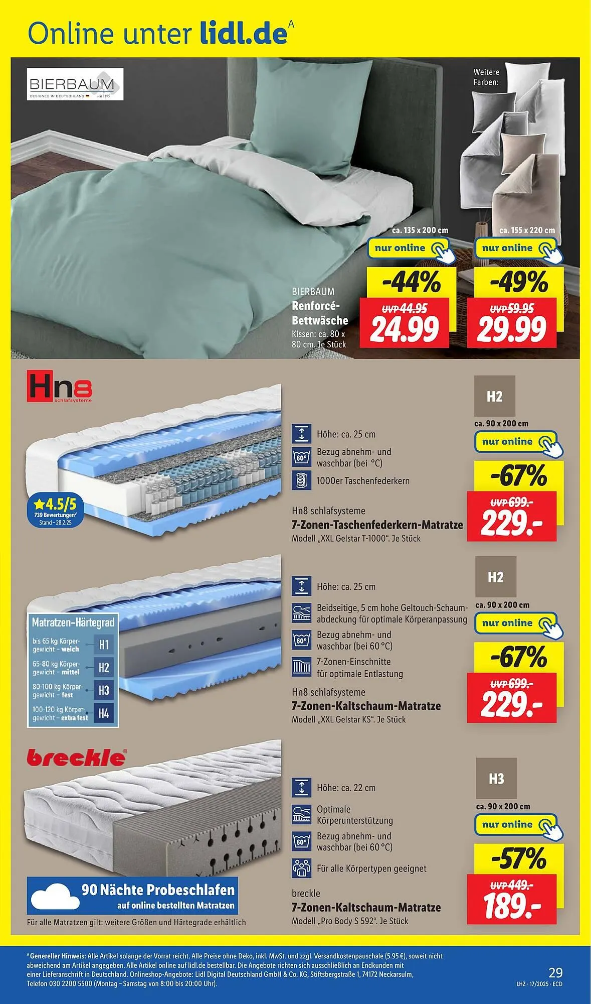 Lidl Prospekt von 22. April bis 26. April 2025 - Prospekt seite 39