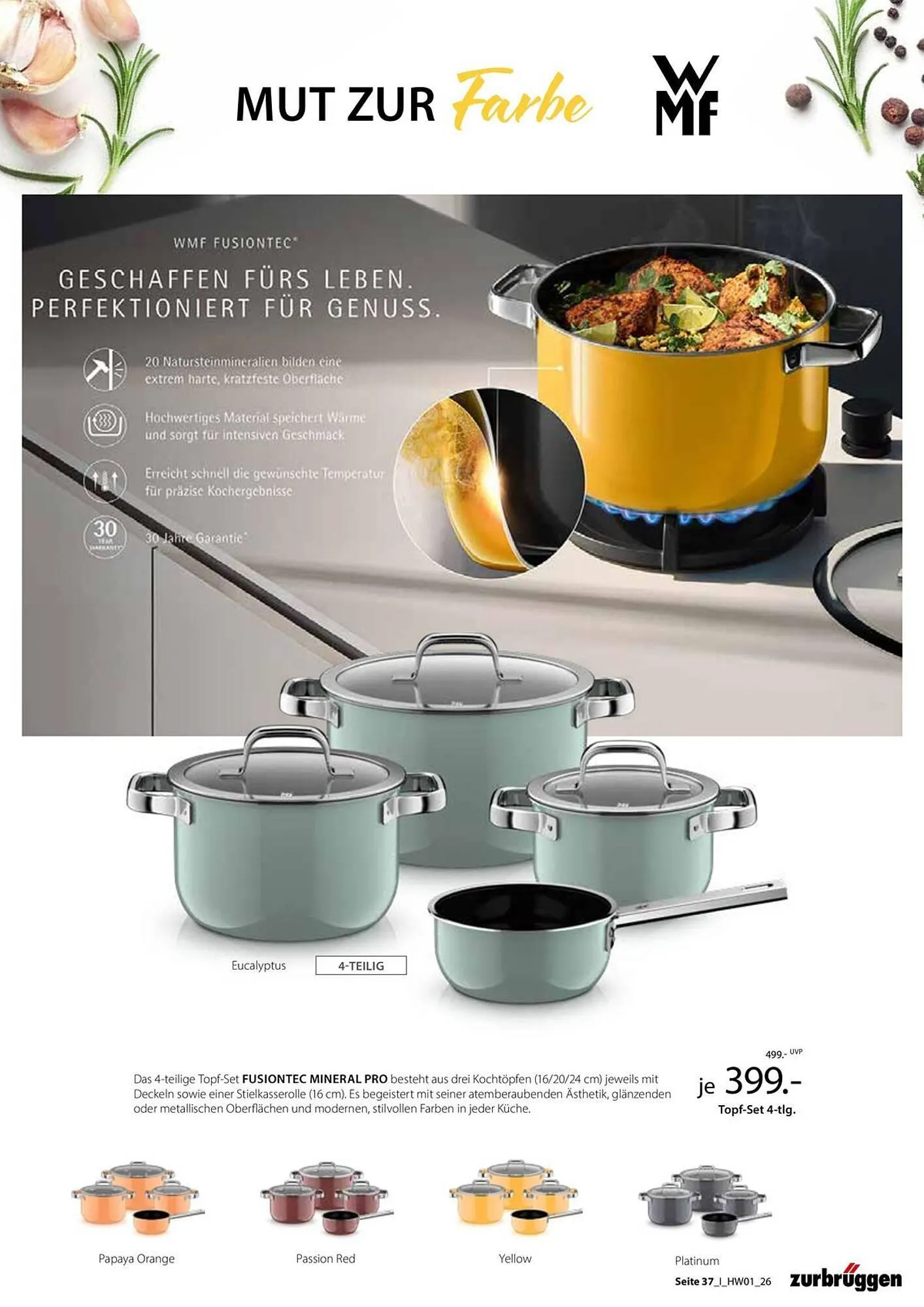 Zurbrüggen Prospekt von 1. April bis 30. April 2026 - Prospekt seite 37