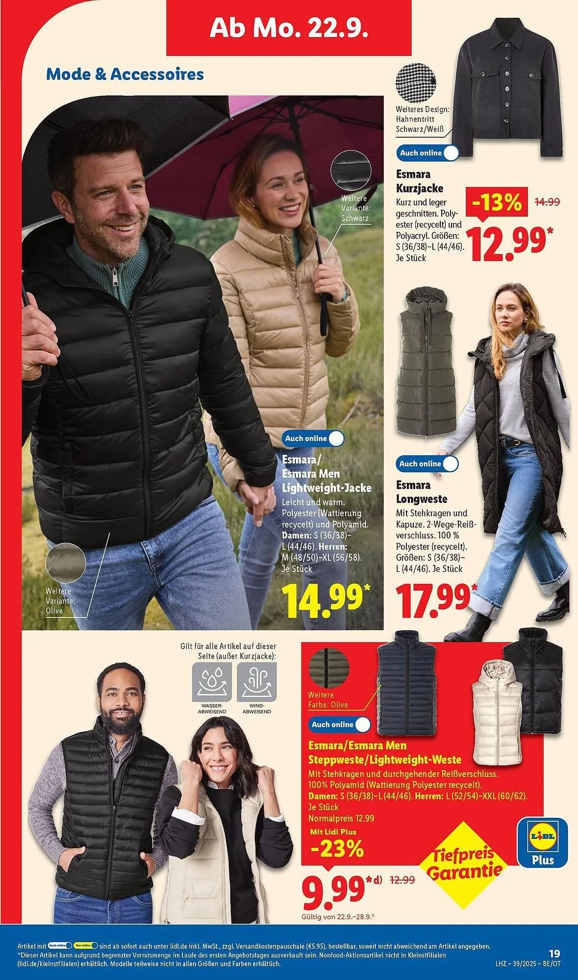 Lidl Prospekt von 22. September bis 27. September 2025 - Prospekt seite 17