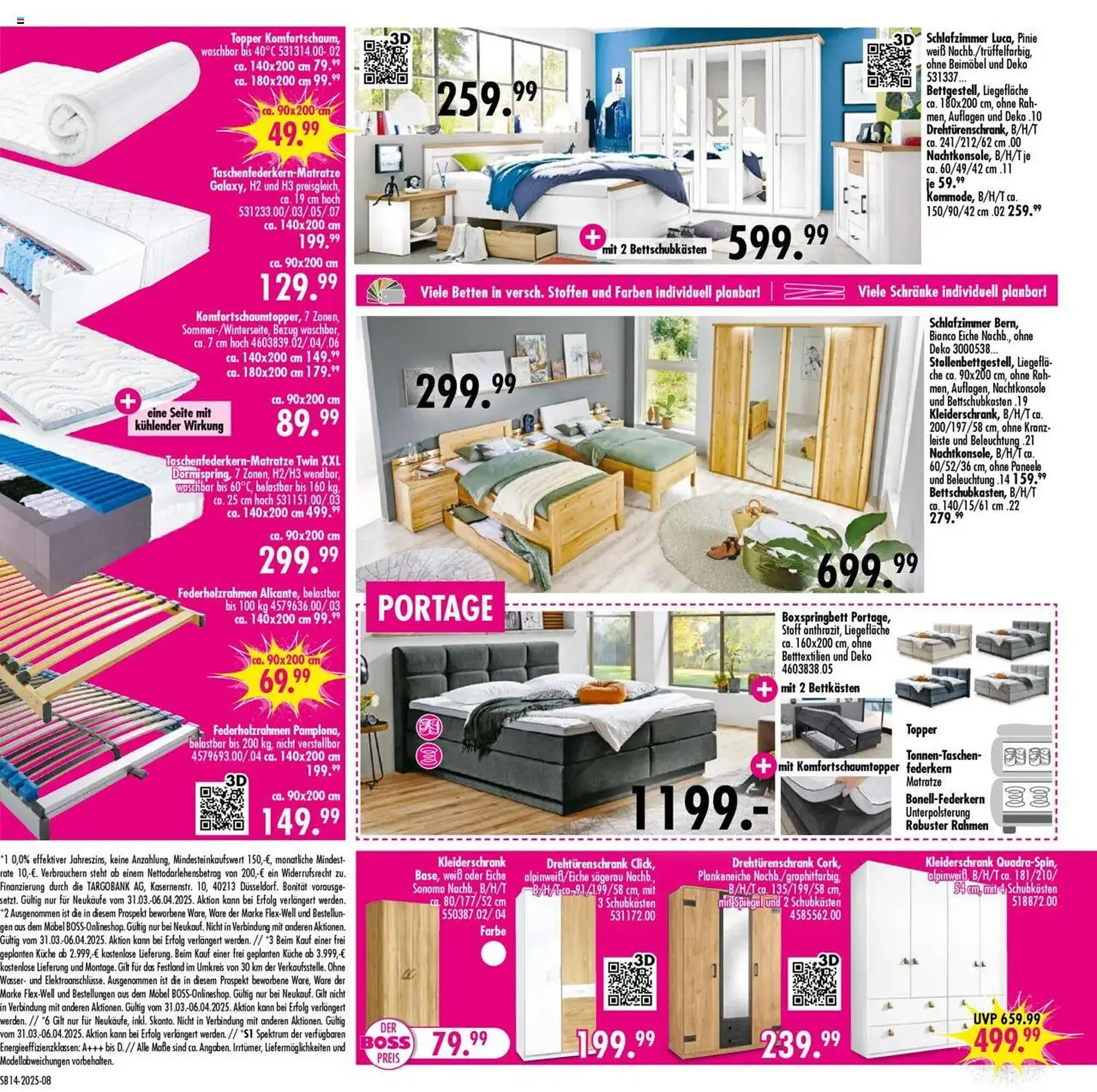 Möbel Boss Prospekt von 31. März bis 6. April 2025 - Prospekt seite 8