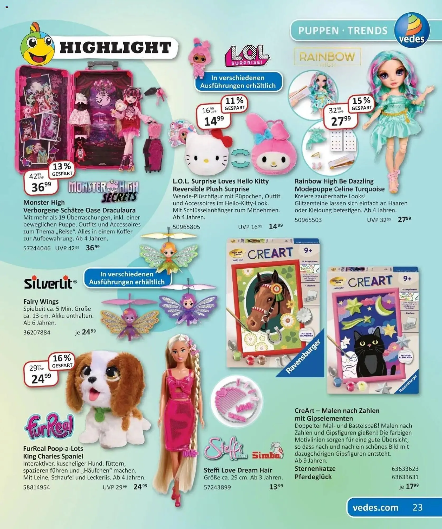 Vedes Prospekt von 20. Februar bis 4. April 2026 - Prospekt seite 25