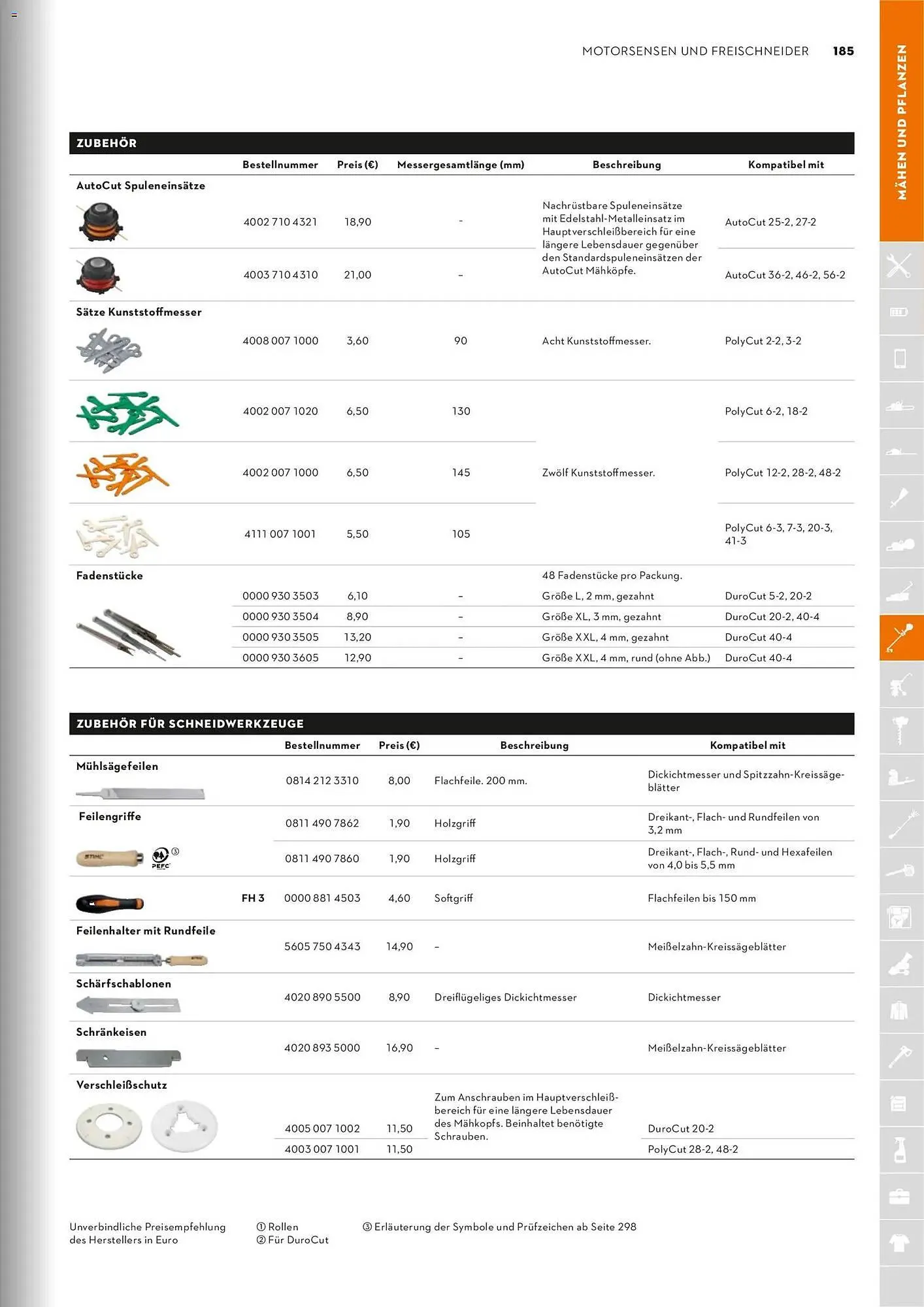 STIHL Prospekt von 1. Januar bis 31. Dezember 2026 - Prospekt seite 185