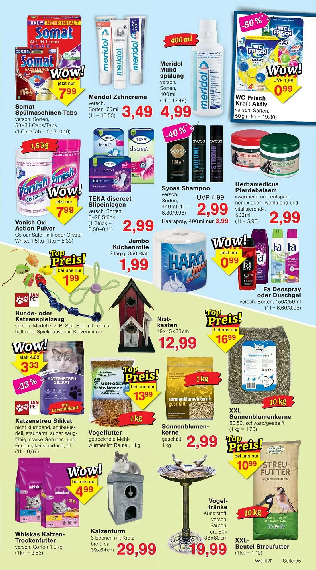 Wiglo Wunderland Prospekt von 16. März bis 21. März 2026 - Prospekt seite 5