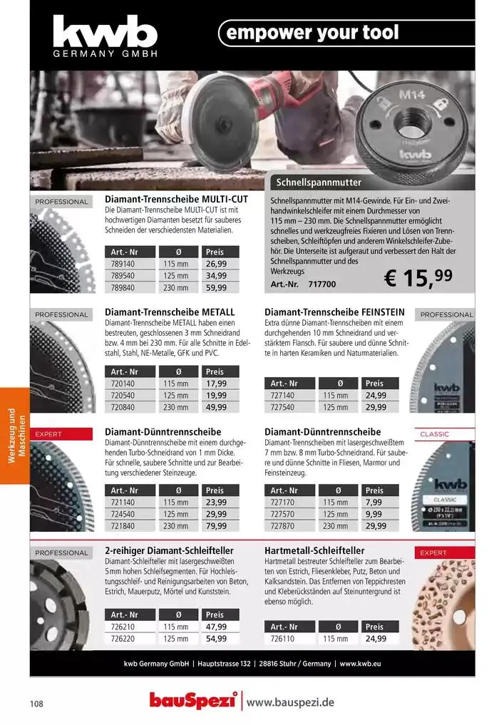 Angebote! von 16. Januar bis 31. Dezember 2025 - Prospekt seite 110