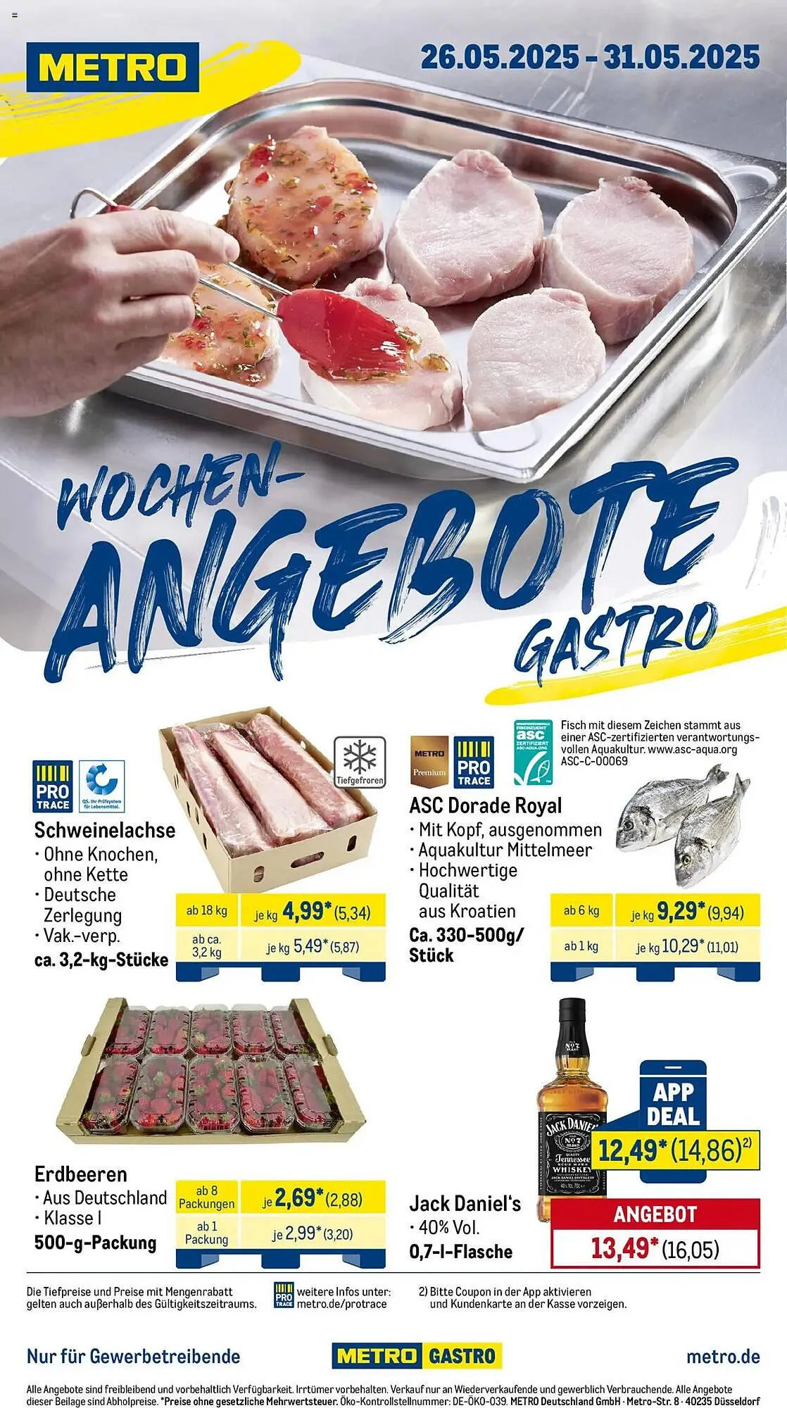 METRO Prospekt von 26. Mai bis 31. Mai 2025 - Prospekt seite 1