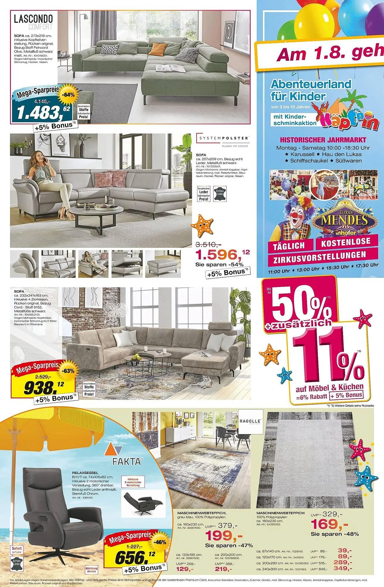 Möbel Inhofer Prospekt von 1. August bis 30. August 2025 - Prospekt seite 2