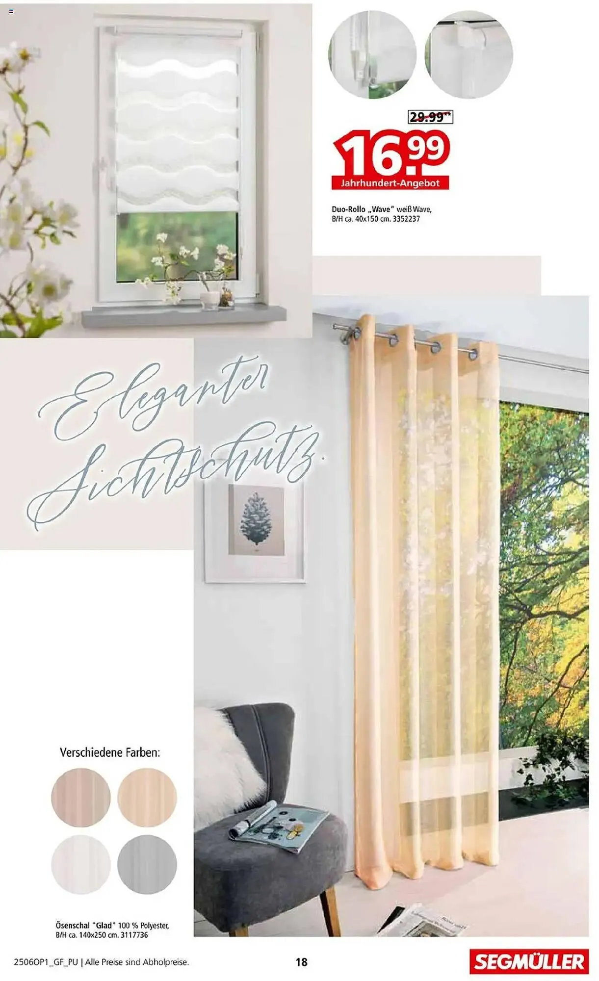 Segmüller Prospekt von 31. Mai bis 30. August 2025 - Prospekt seite 18