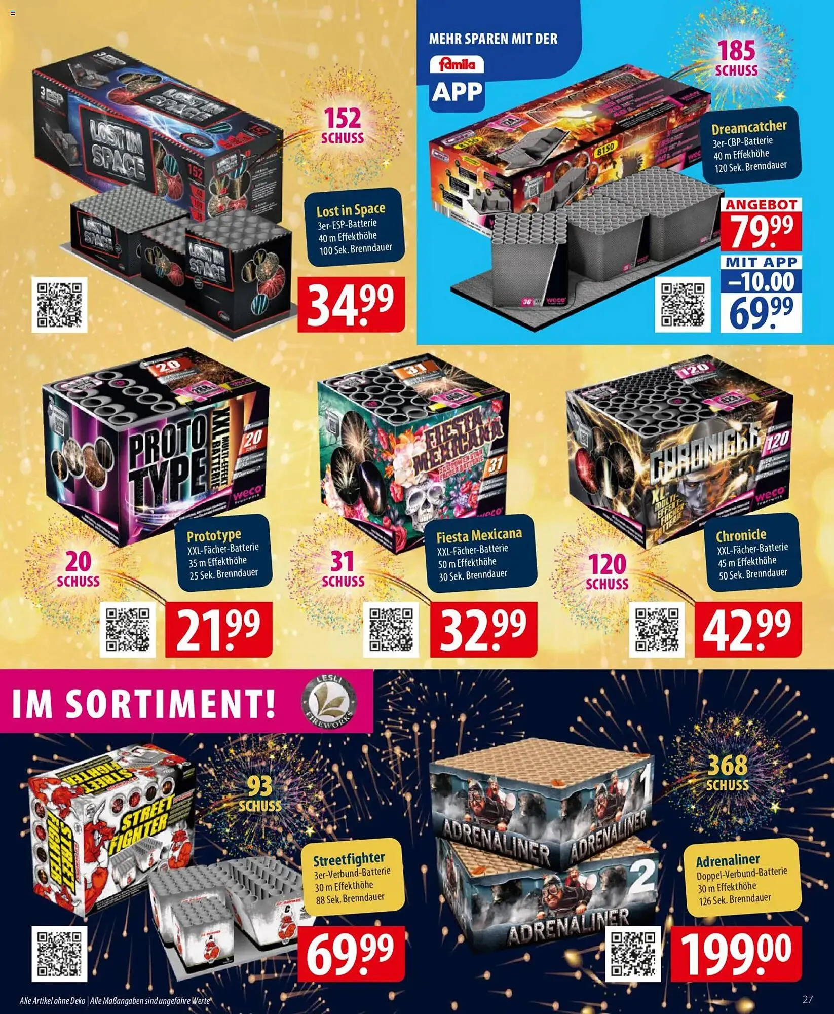 Famila Nord Ost Prospekt von 29. Dezember bis 3. Januar 2026 - Prospekt seite 27