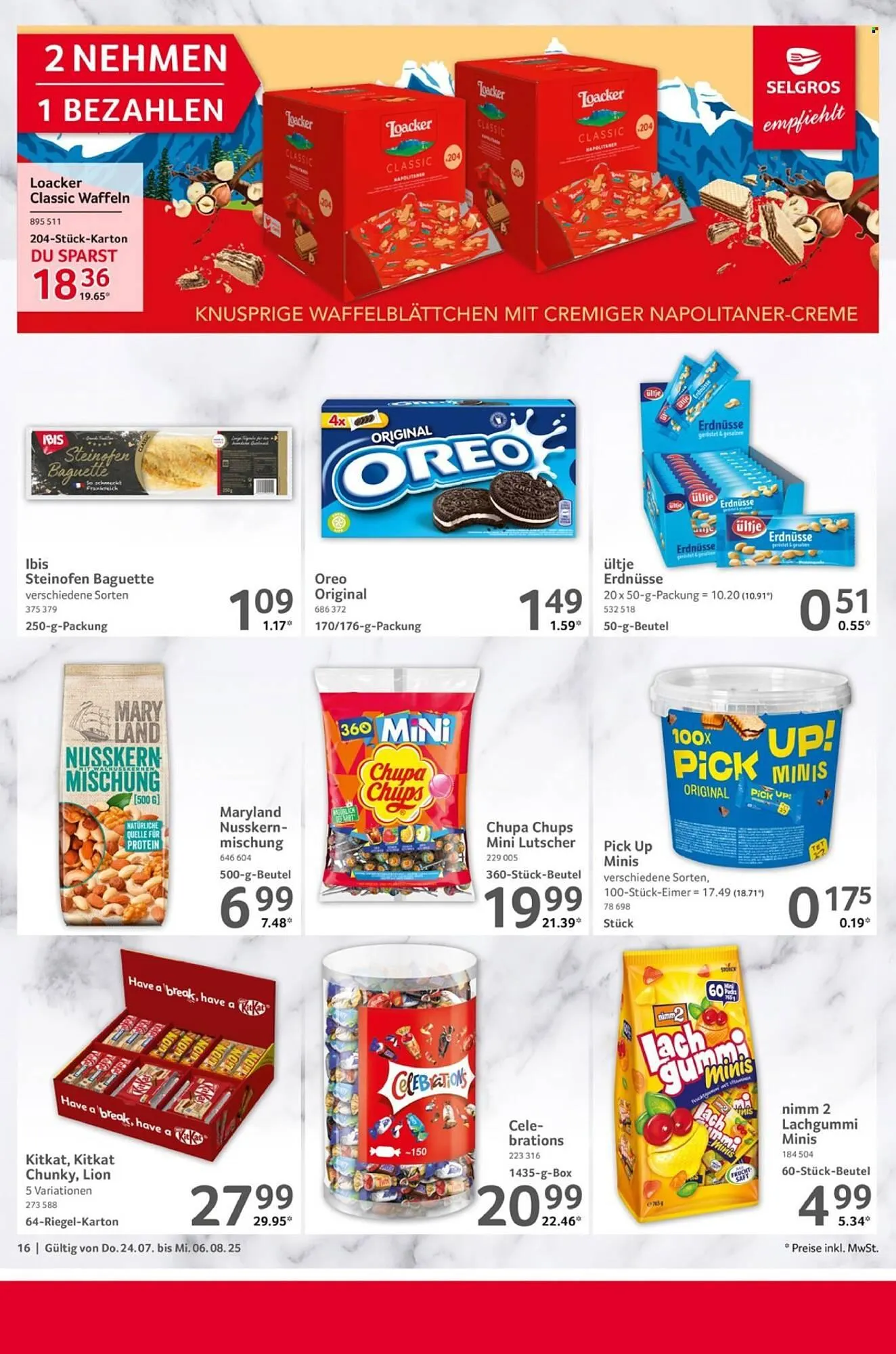 Selgros Prospekt von 24. Juli bis 6. August 2025 - Prospekt seite 16