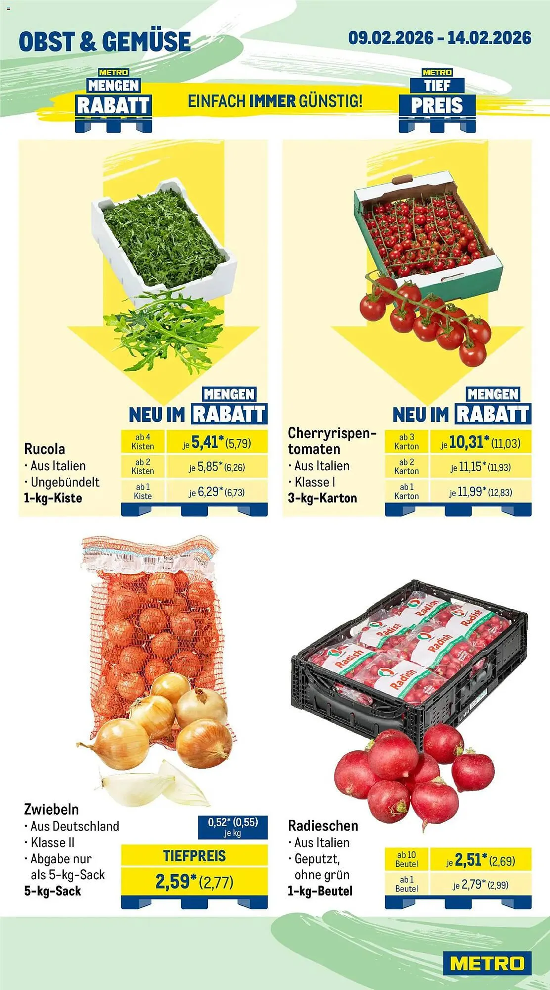 METRO Prospekt von 9. Februar bis 14. Februar 2026 - Prospekt seite 8