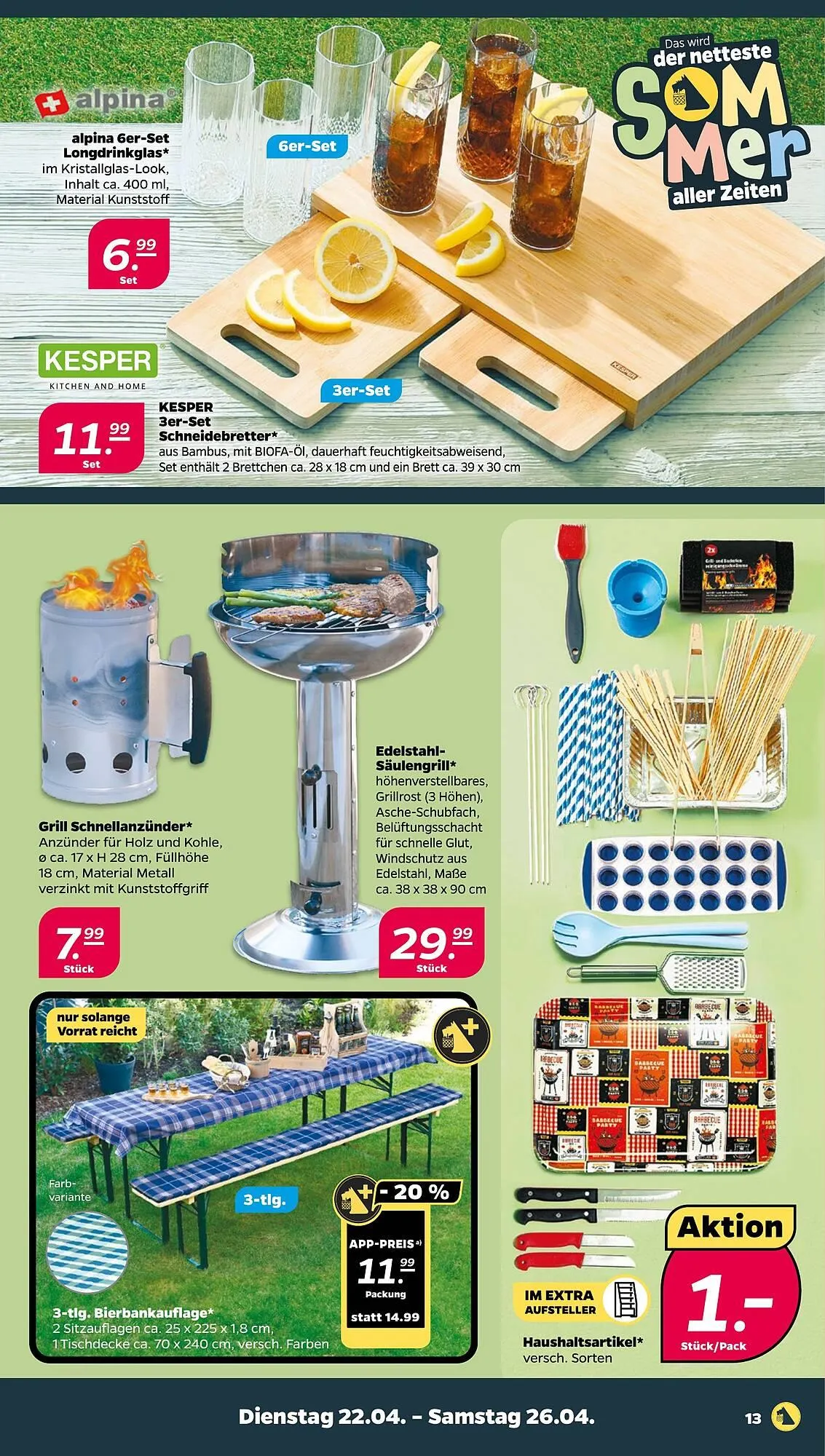 NETTO Prospekt von 21. April bis 26. April 2025 - Prospekt seite 13