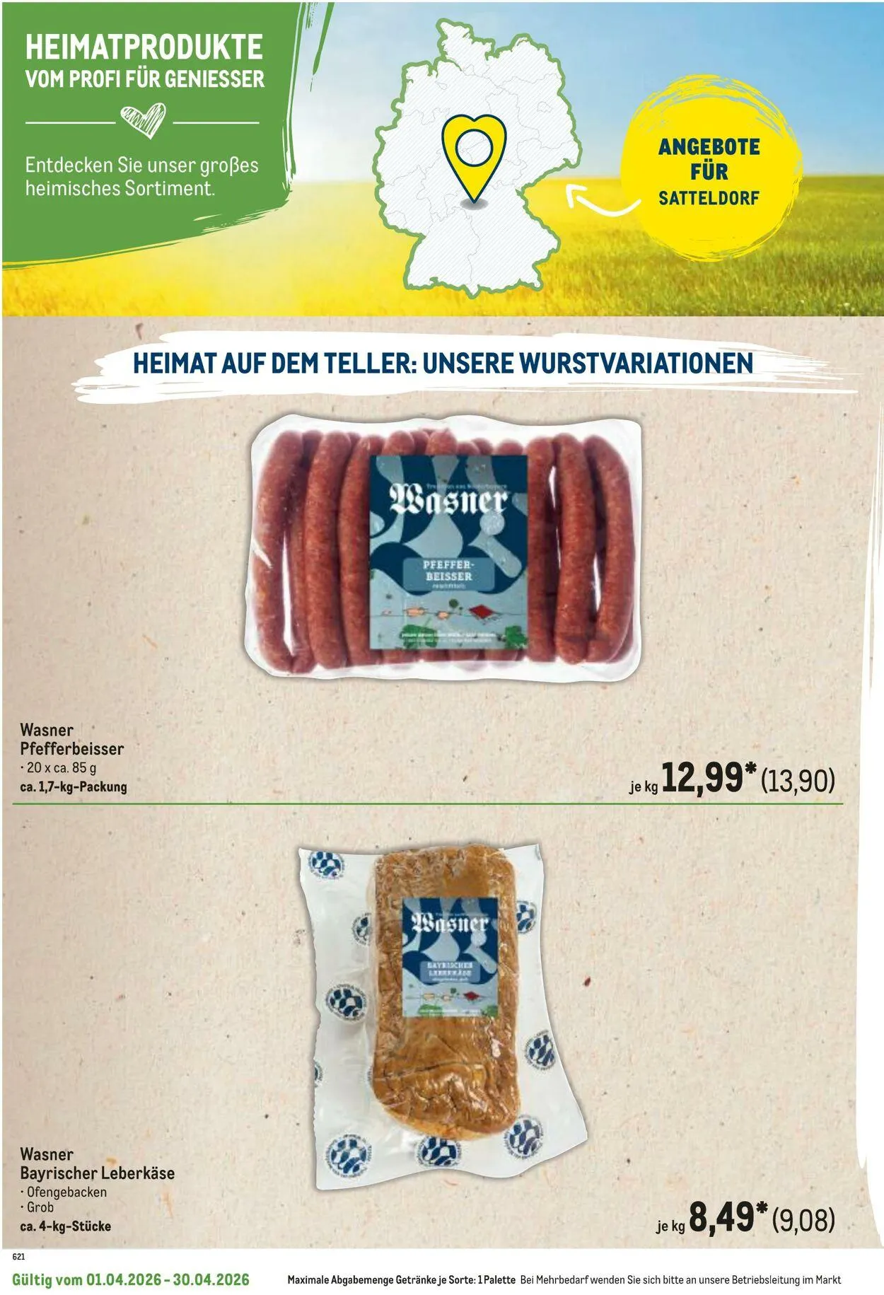 Metro Aktueller Prospekt von 1. April bis 30. April 2026 - Prospekt seite 15