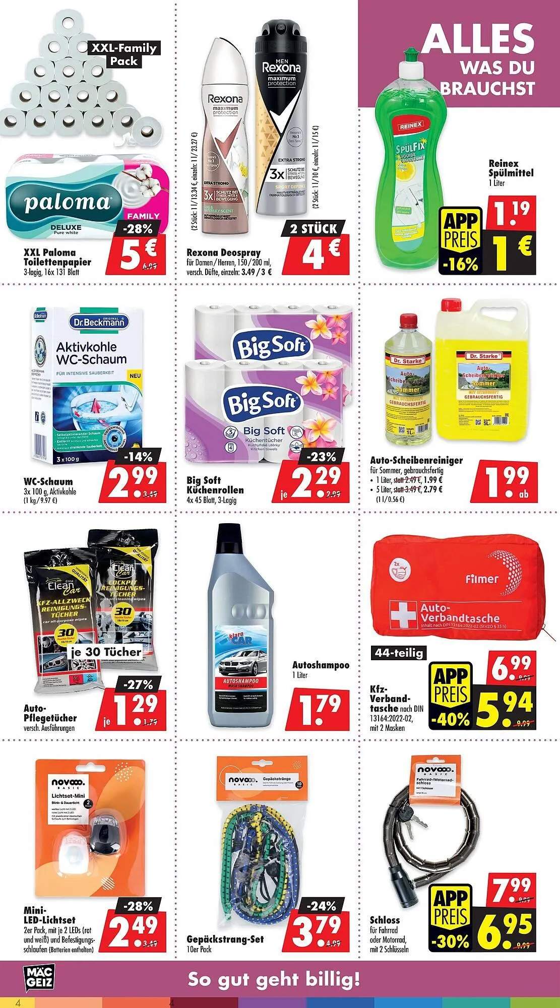 Mäc Geiz Prospekt von 16. März bis 22. März 2026 - Prospekt seite 4