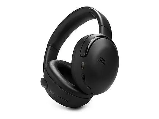 JBL Tour One M3, kabellos, True Adaptive Noise-Cancelling 2.0, 70 Std. Musikwiedergabe, komfortabel, USB-C kompatibel, Over-ear Kopfhörer Bluetooth Schwarz
