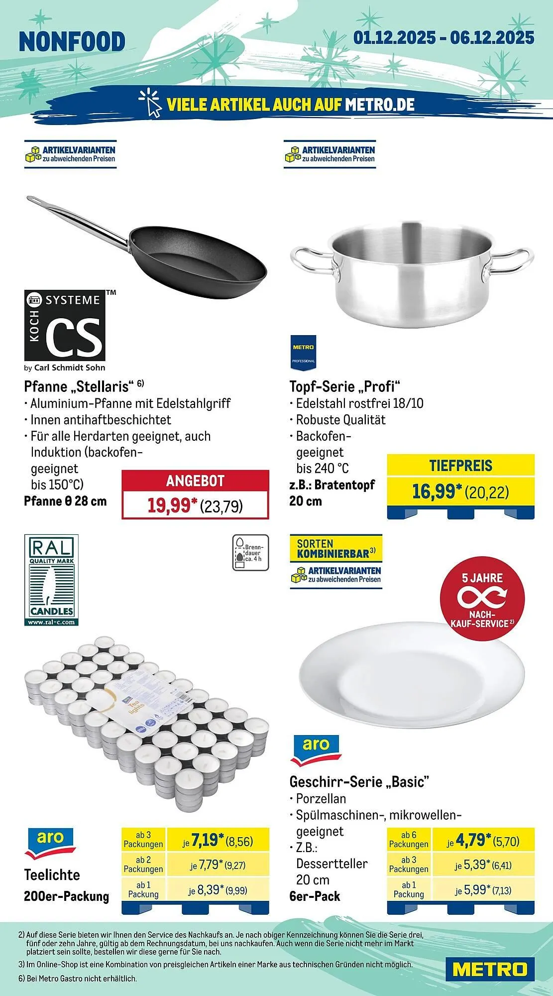 METRO Prospekt von 1. Dezember bis 6. Dezember 2025 - Prospekt seite 18