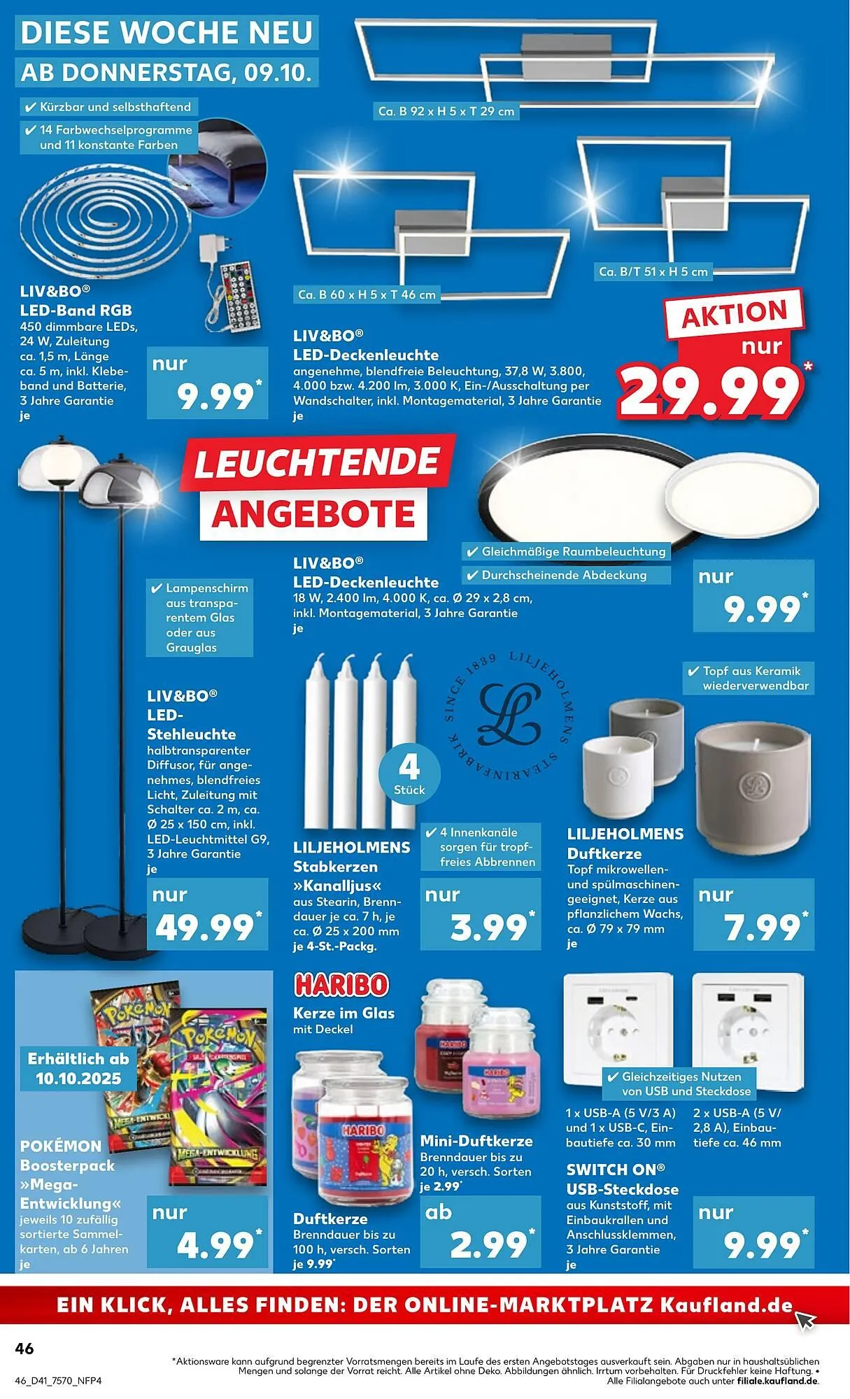 Kaufland Prospekt von 9. Oktober bis 15. Oktober 2025 - Prospekt seite 46