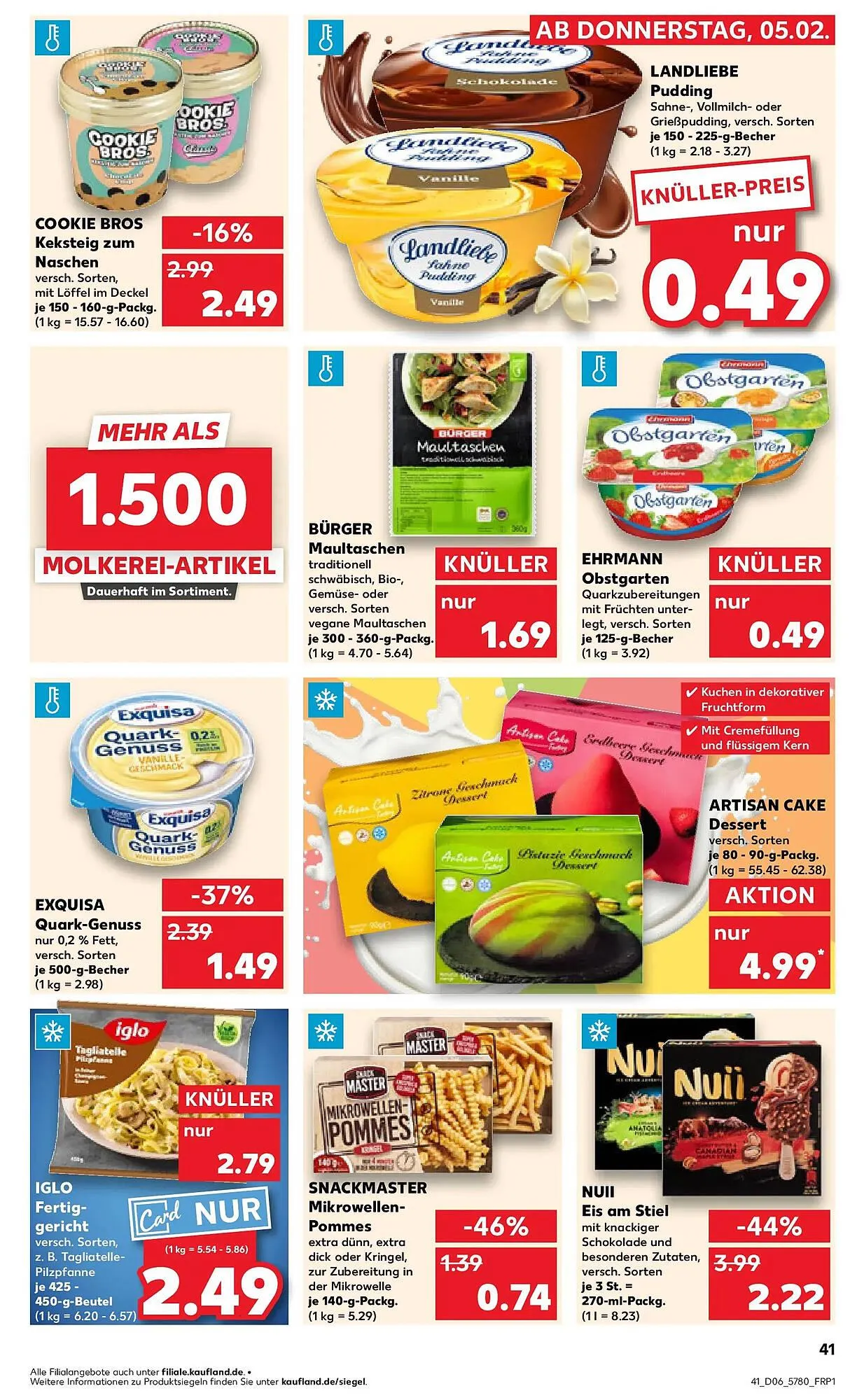 Kaufland Prospekt von 8. Februar bis 11. Februar 2026 - Prospekt seite 41